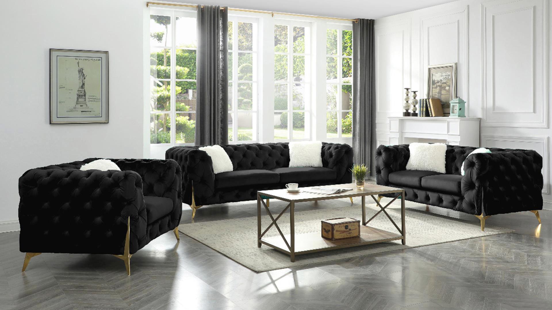 

    
Galaxy Home Furniture MODERNO BK Sofa Black MODERNO-BK-S
