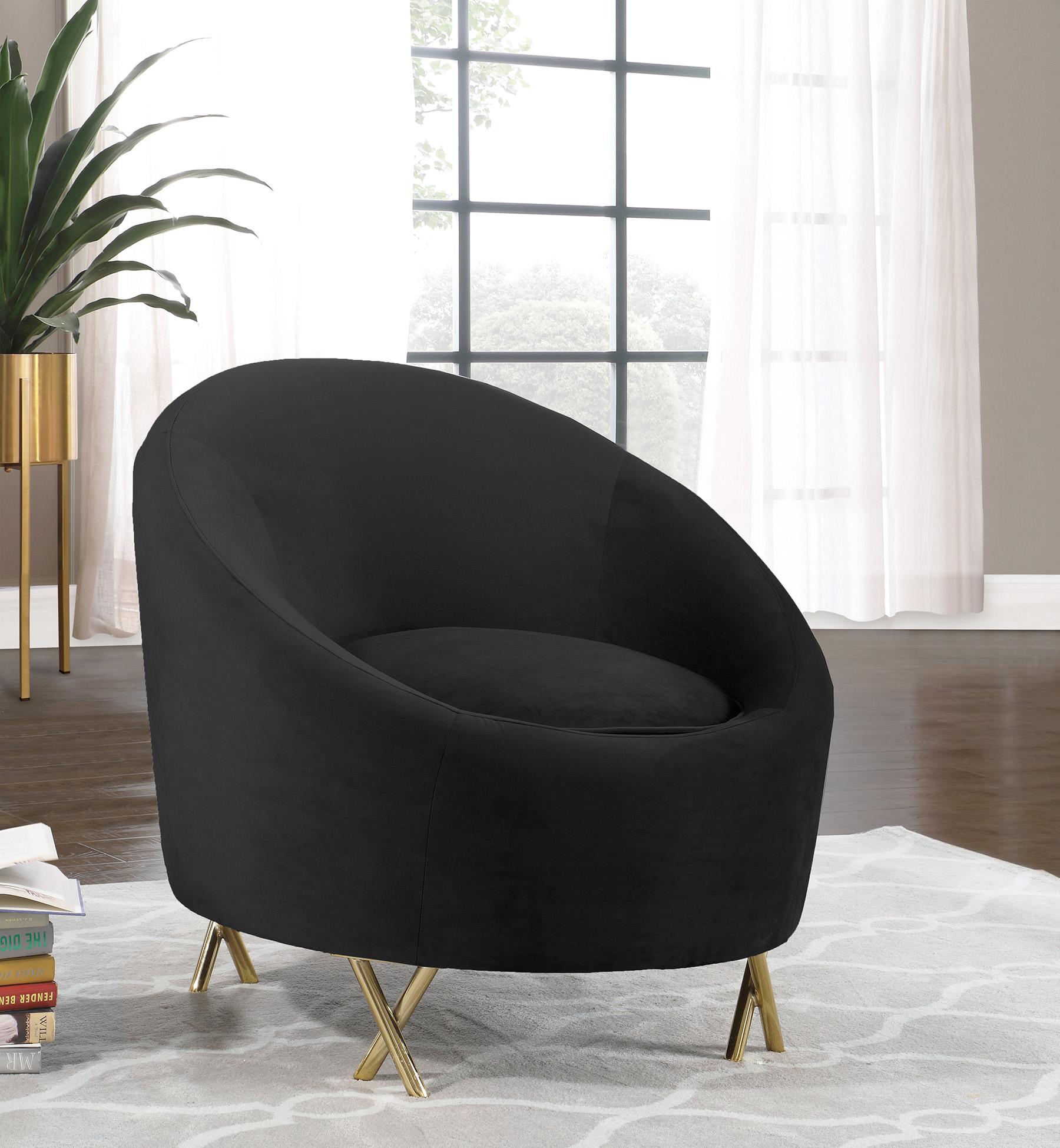 

    
Glam Black Velvet Chair SERPENTINE 679Black-C Meridian Contemporary Modern
