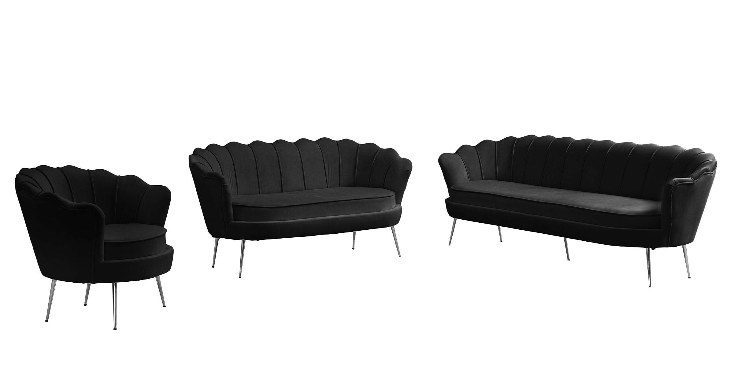 

    
684Black-C Meridian Furniture Arm Chair
