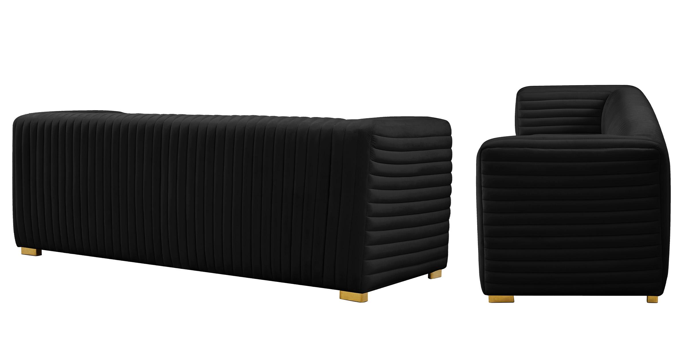 

        
Meridian Furniture Ravish 640Black-S Sofa Black Velvet 094308256030
