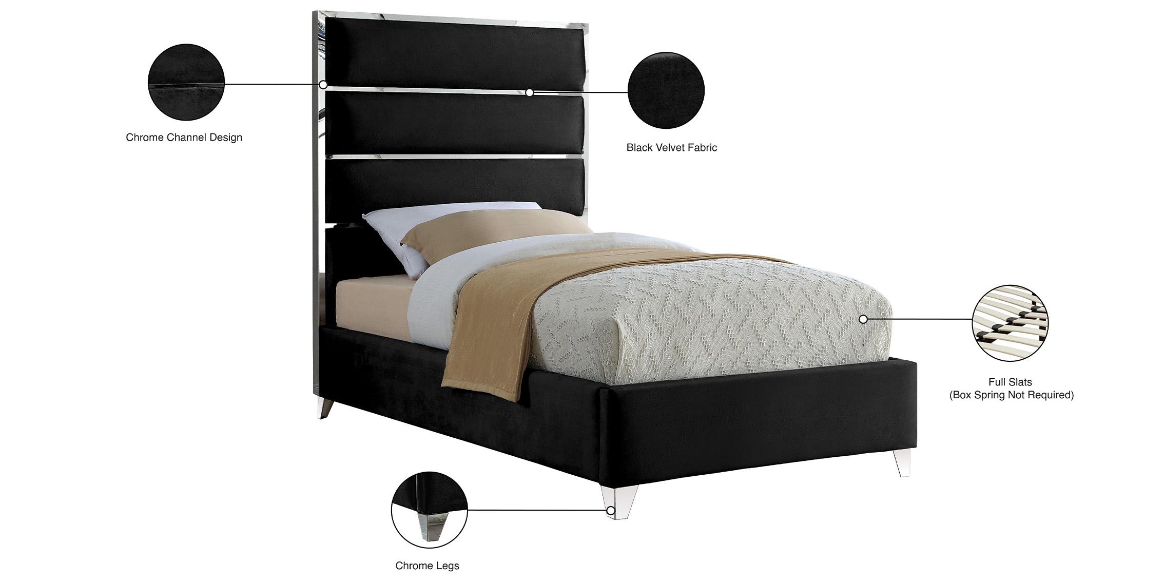

    
Meridian Furniture Zuma ZumaBlack-T Platform Bed Silver/Black ZumaBlack-T
