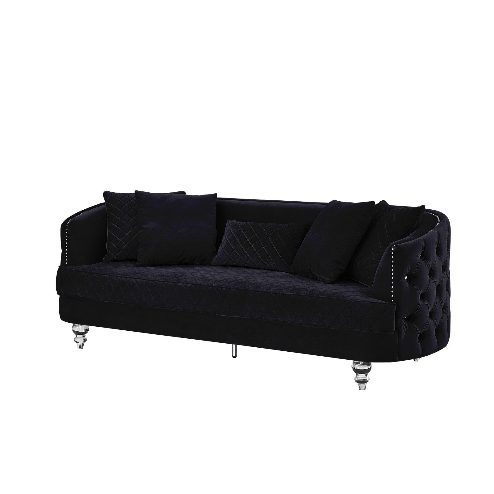 

    
Galaxy Home Furniture SASHA Sofa Black GHF-808857951243
