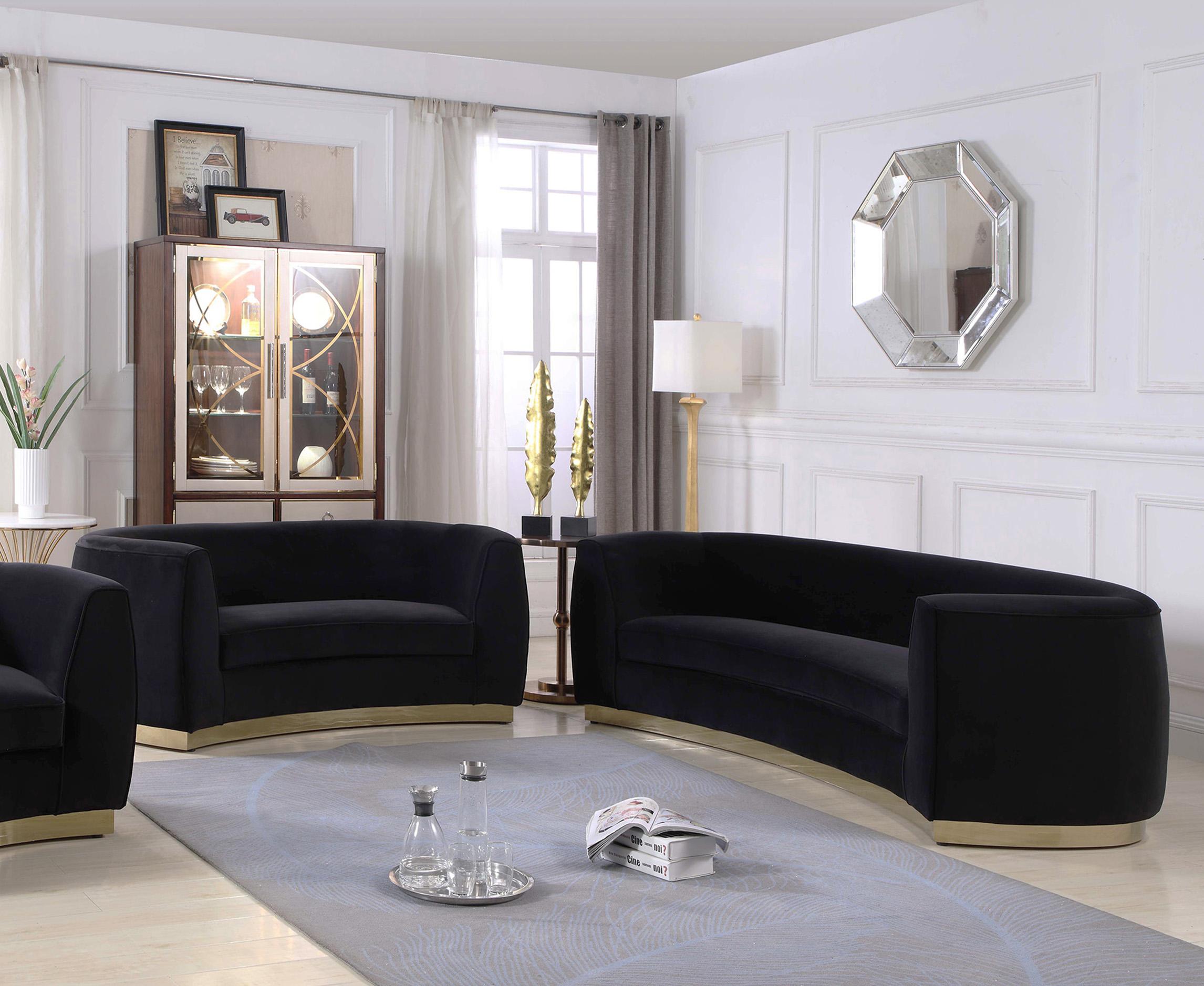 

    
620Black-L Meridian Furniture Loveseat
