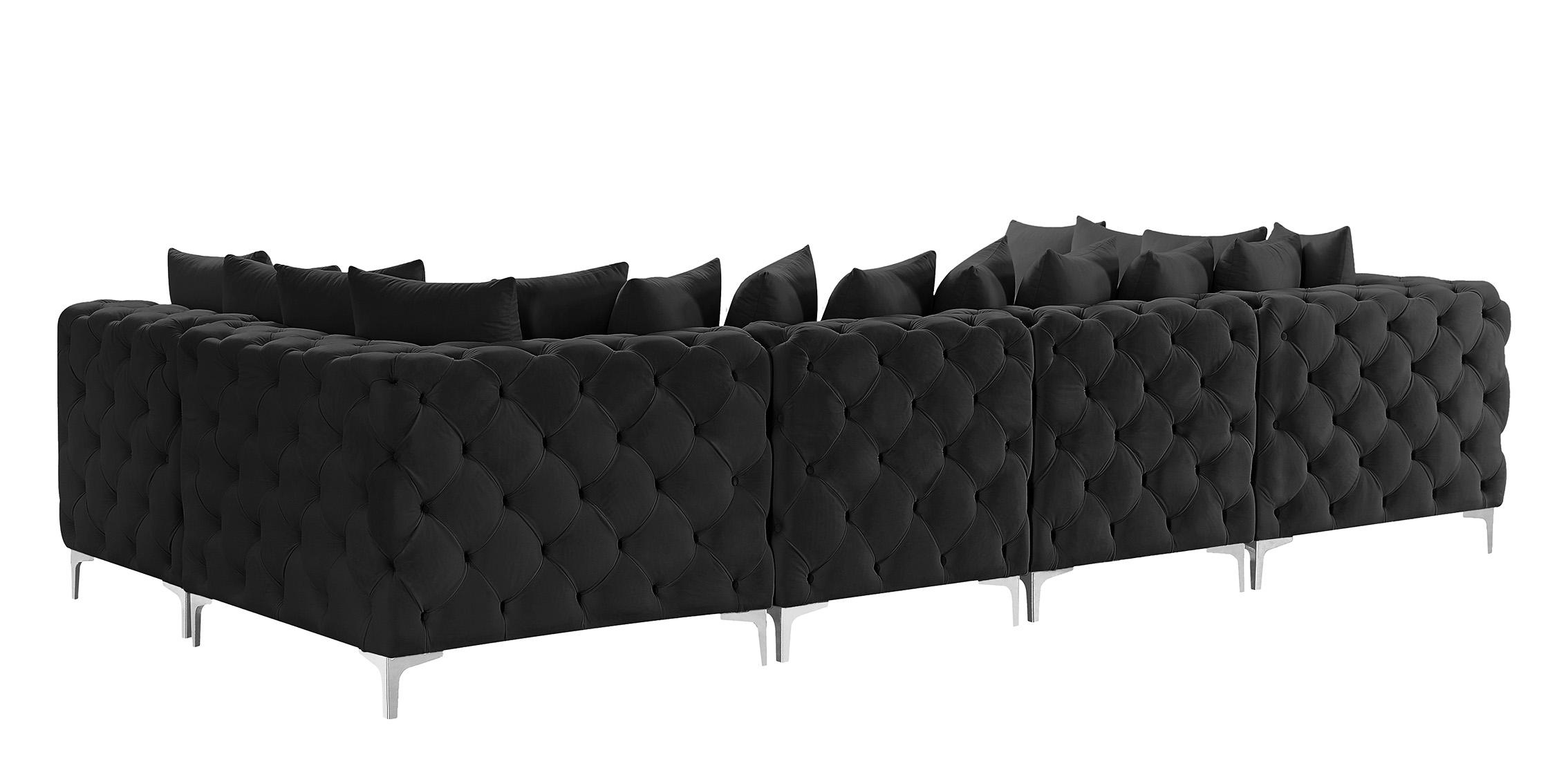 

    
686Black-Sec6B Meridian Furniture Modular Sectional Sofa
