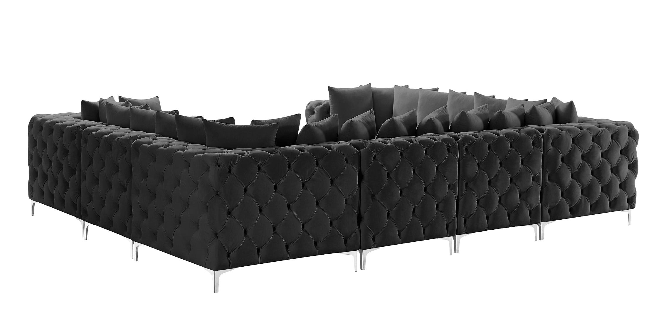 

        
Meridian Furniture TREMBLAY 686Black-Sec8A Modular Sectional Sofa Black Velvet 94308269856
