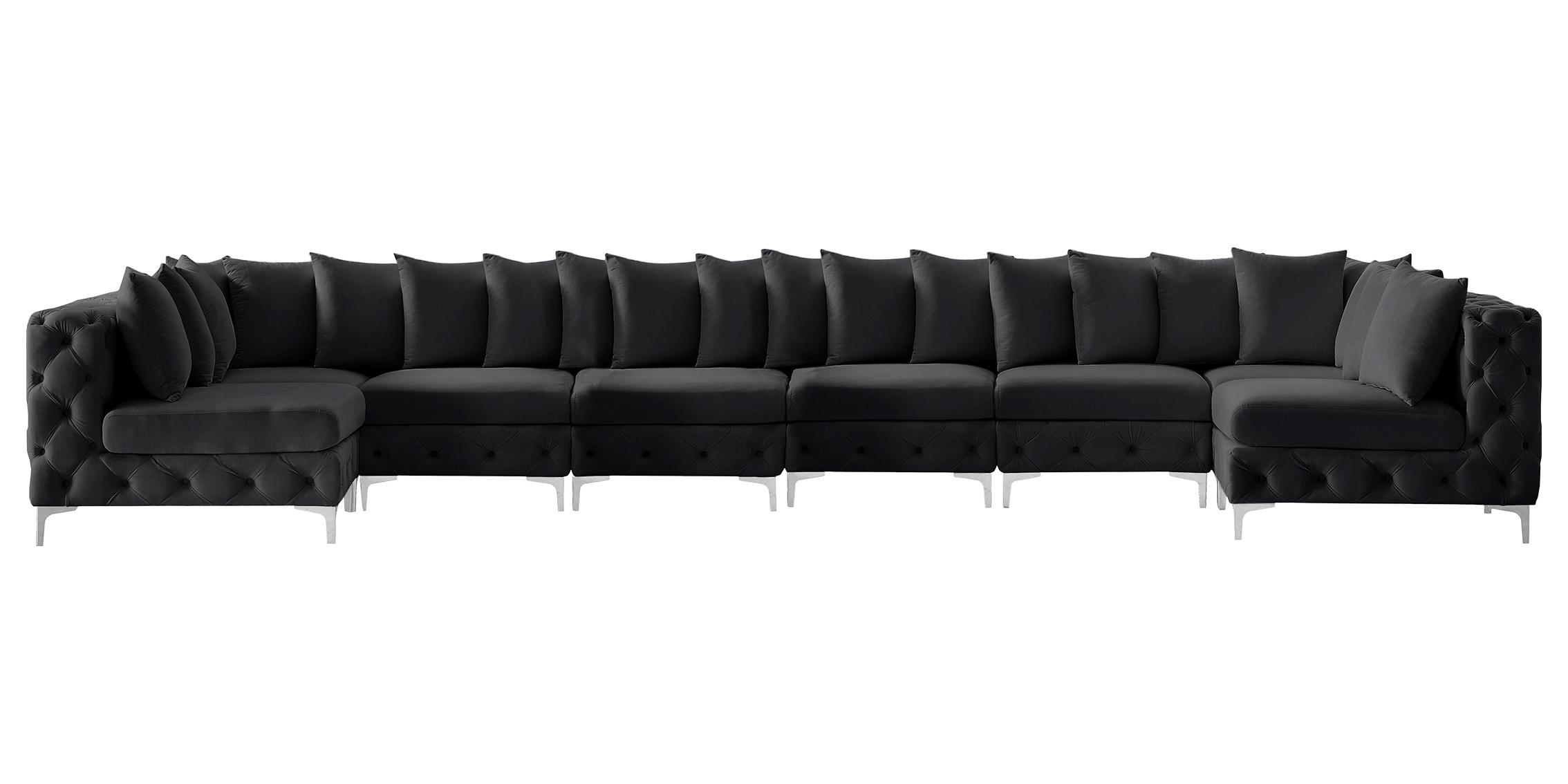 

        
Meridian Furniture TREMBLAY 686Black-Sec8C Modular Sectional Sofa Black Fabric 94308270135
