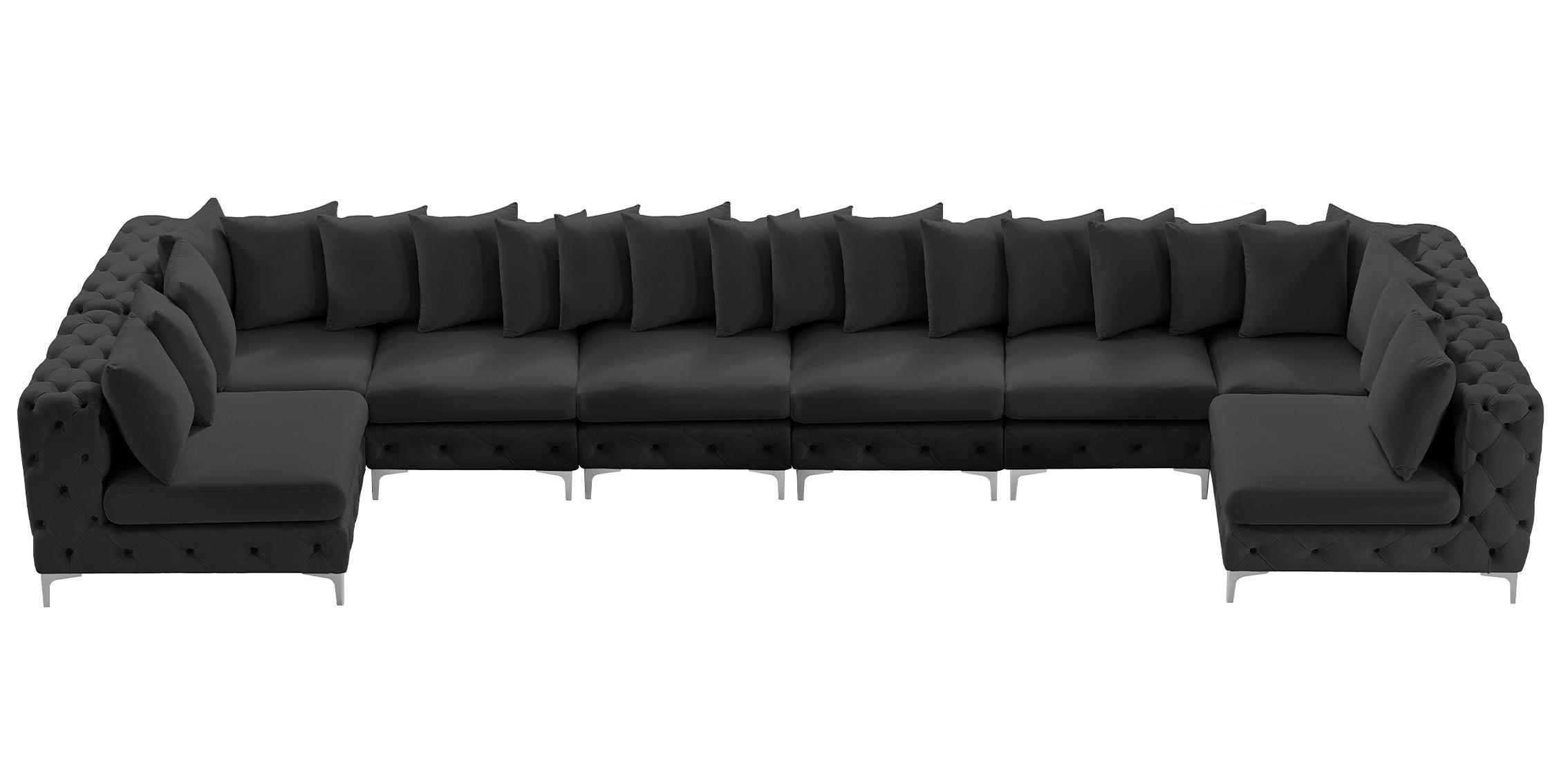 

    
686Black-Sec8C Meridian Furniture Modular Sectional Sofa
