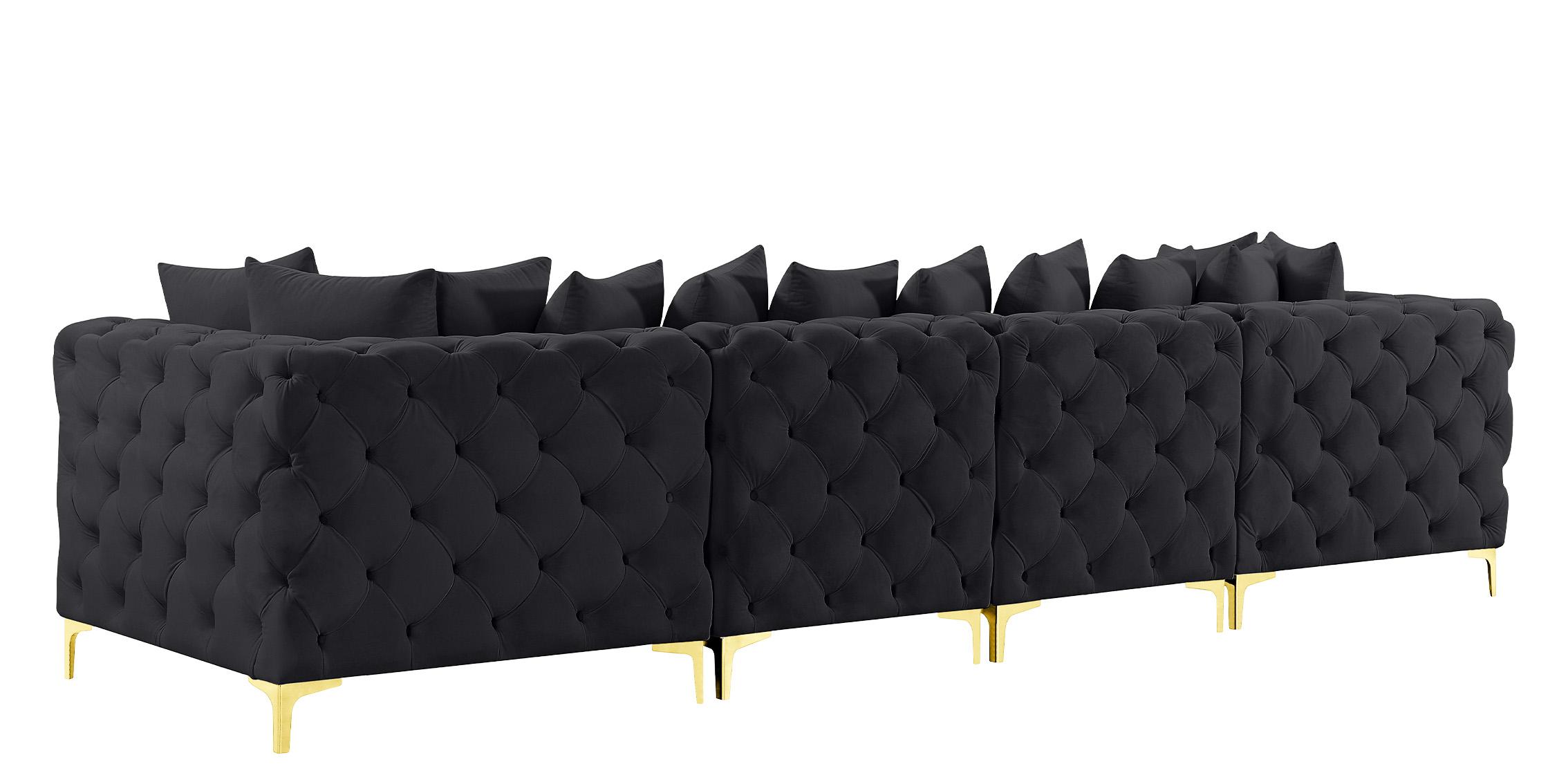 

        
Meridian Furniture TREMBLAY 686Black-S138 Modular Sofa Black Velvet 94308269535
