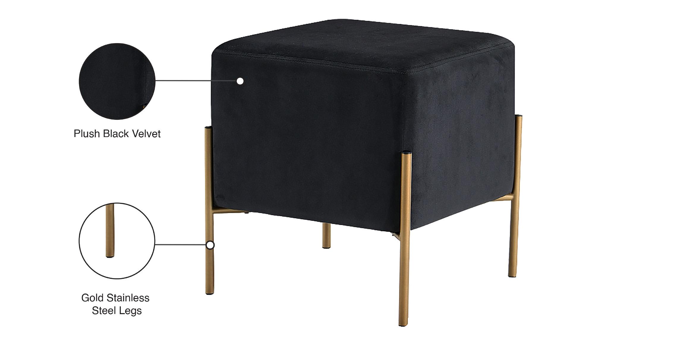 

        
Meridian Furniture 131Black Ottoman Set Black Velvet 647899952524
