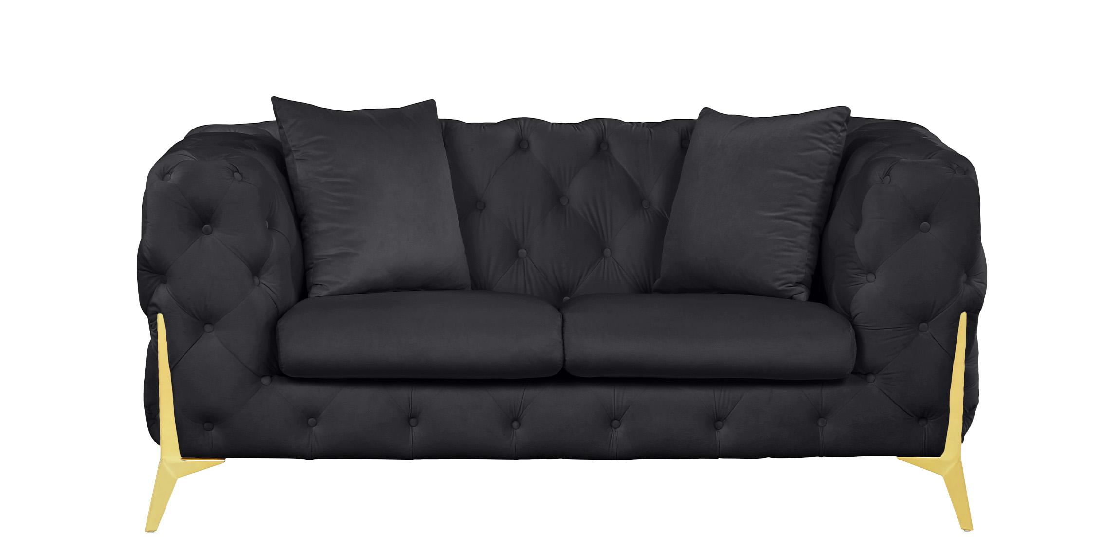 

    
Meridian Furniture KINGDOM 695Black-L Loveseat Black 695Black-L
