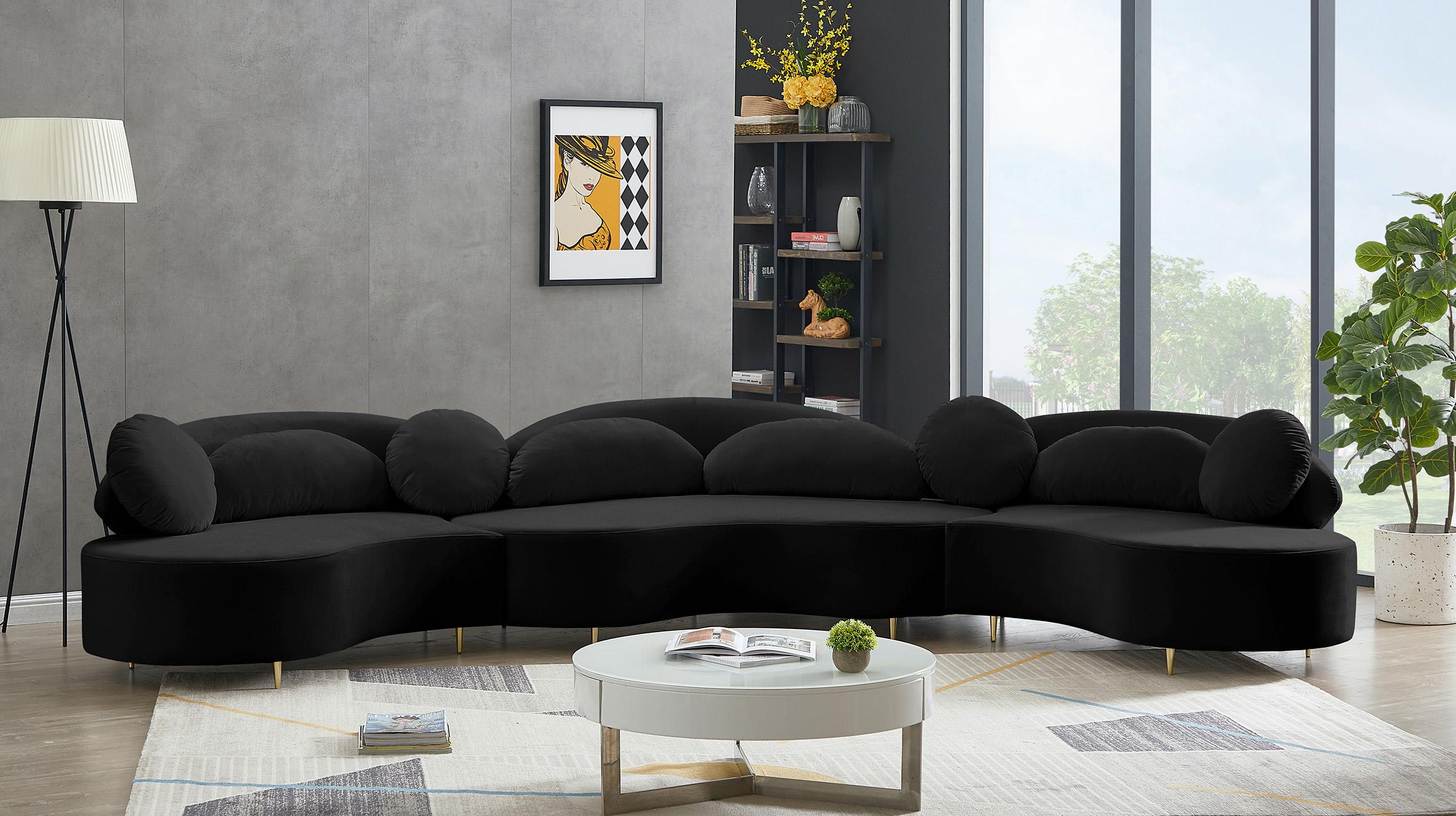

        
094308255958Glam BLACK Velvet Sectional Sofa Vivacious 632Black Meridian Contemporary Modern
