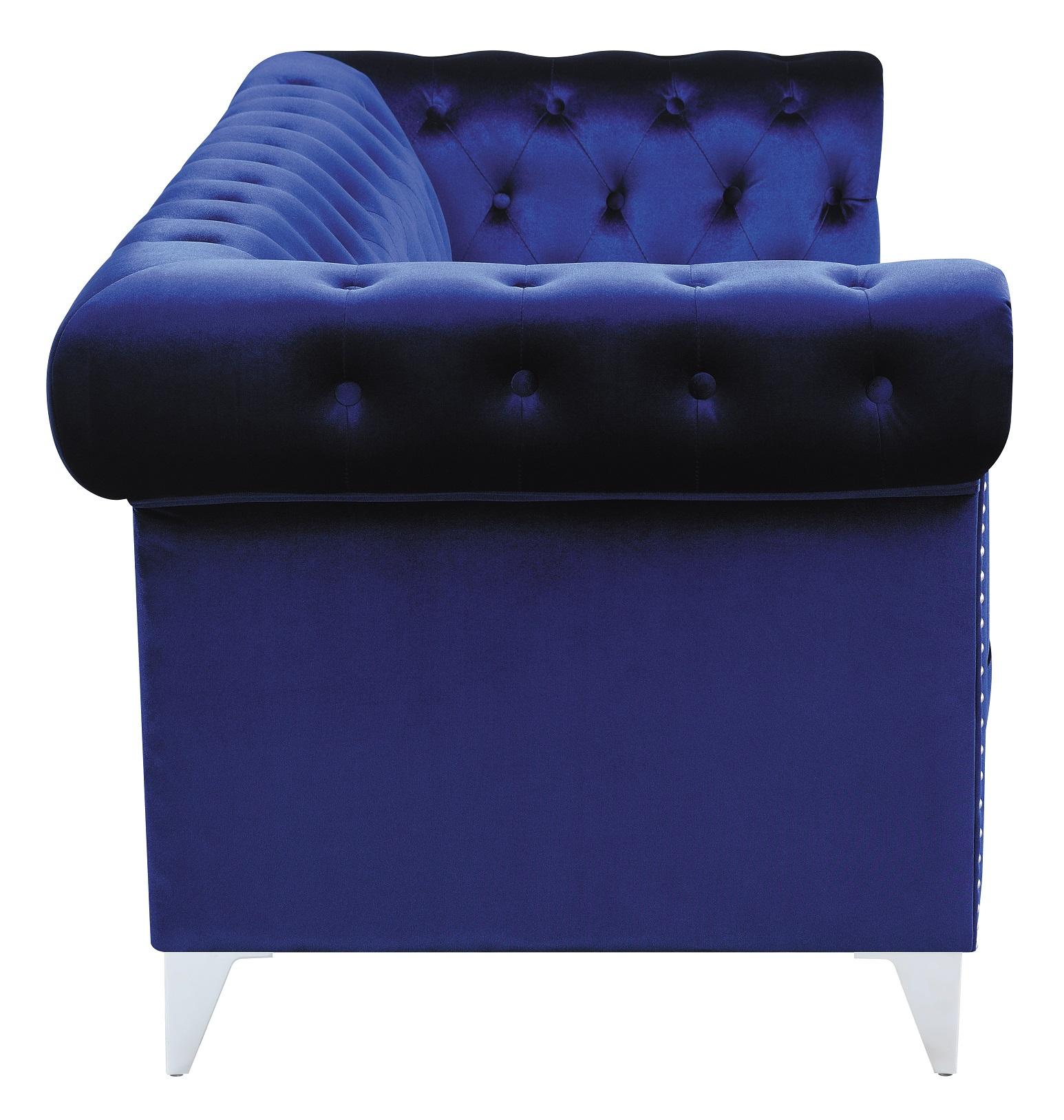 

                    
Coaster 509481-S2 Bleker Living Room Set Blue Velvet Purchase 
