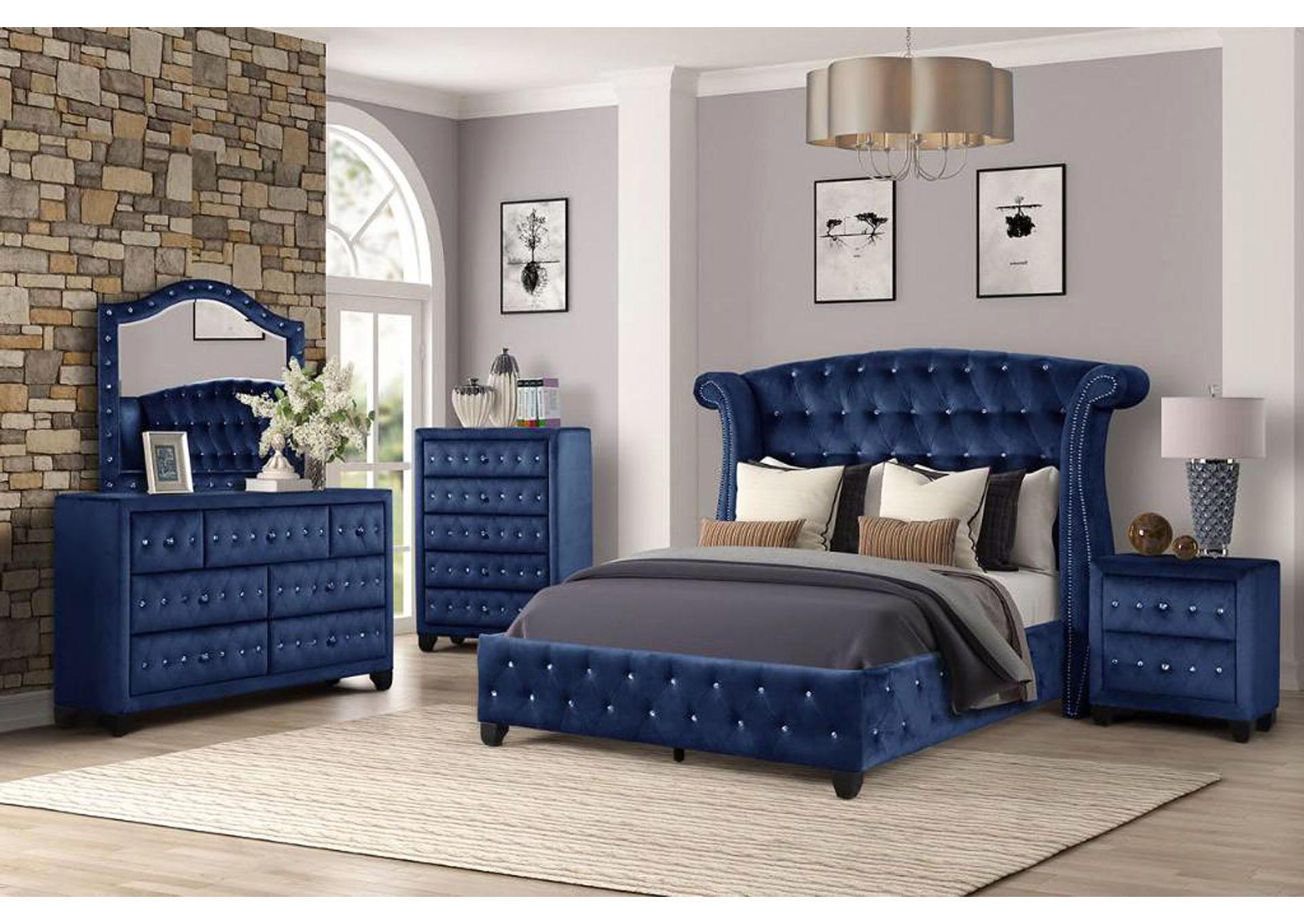 

        
Galaxy Home Furniture SOPHIA Dresser Blue Velvet 733569365272
