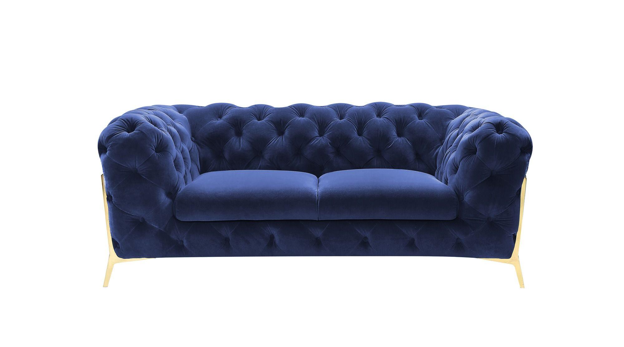 

                    
VIG Furniture VGKNK8520-BLU-SET Sofa Set Blue Velour Purchase 
