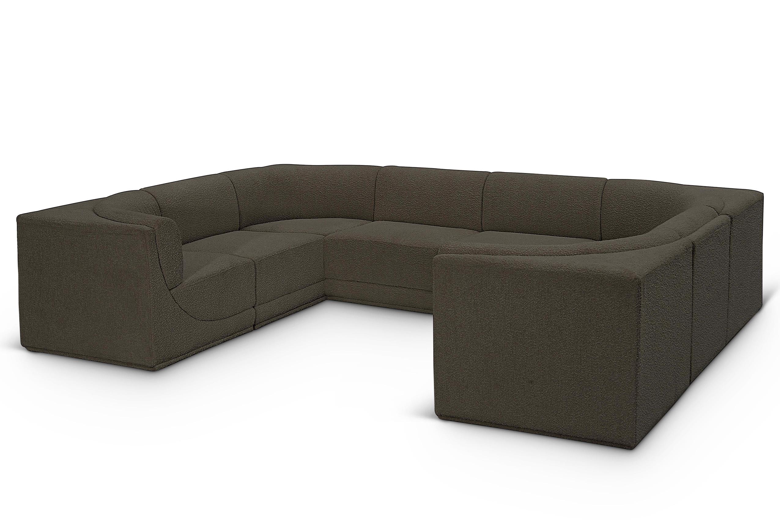 

        
Meridian Furniture Ollie 118Brown-Sec8A Modular Sectional Brown Boucle 094308305998
