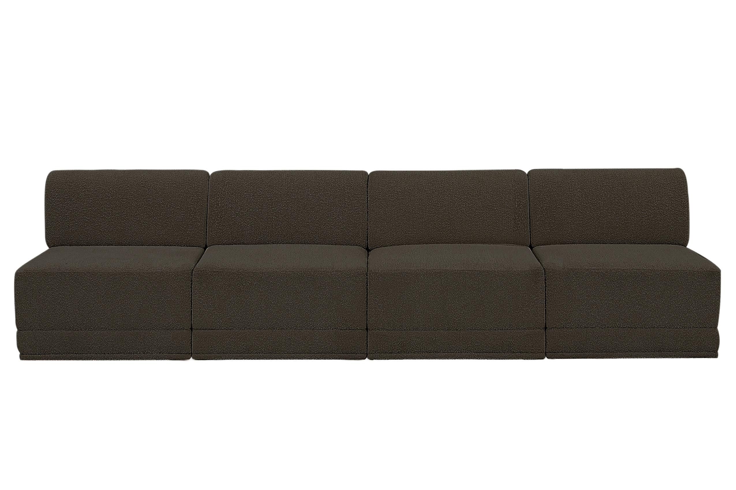 

        
Meridian Furniture Ollie 118Brown-S120 Modular Sofa Brown Boucle 094308305448
