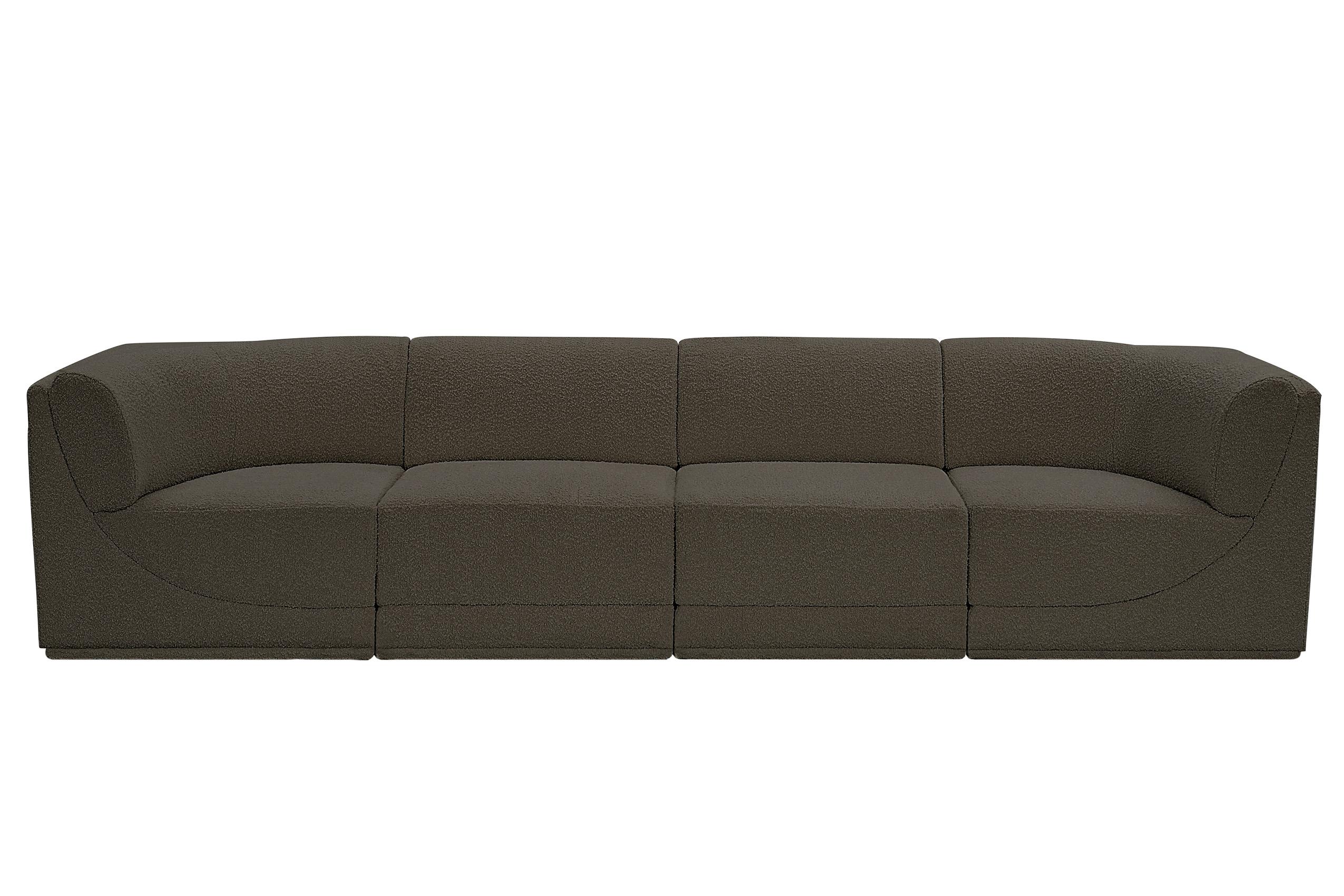 

        
Meridian Furniture Ollie 118Brown-S128 Modular Sofa Brown Boucle 094308305493

