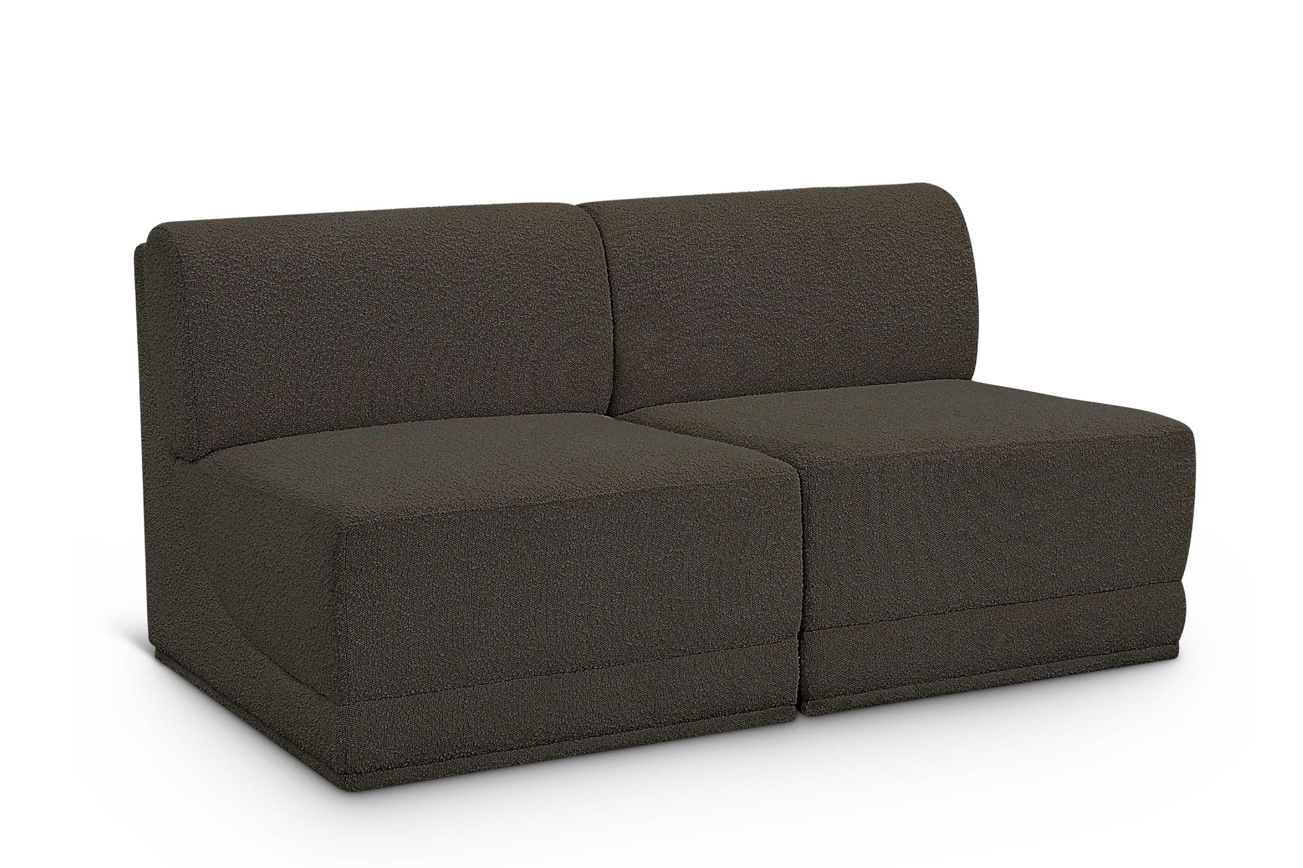 Contemporary, Modern Modular Sofa Ollie 118Brown-S60 118Brown-S60 in Brown 