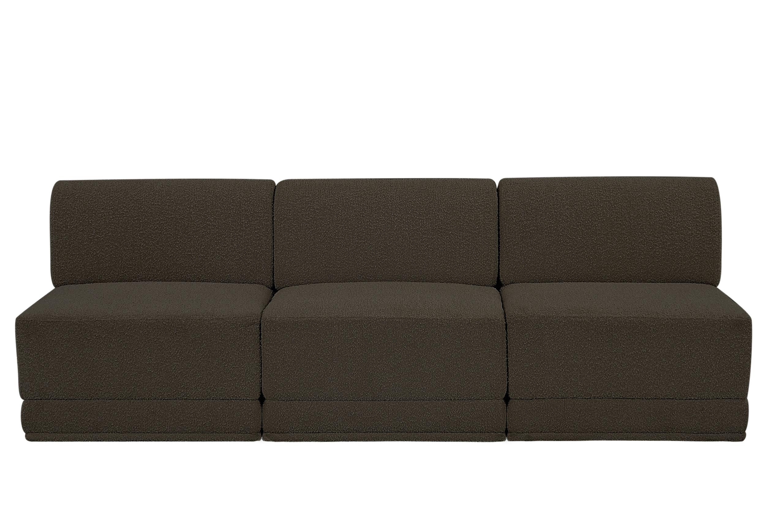 

        
Meridian Furniture Ollie 118Brown-S90 Modular Sofa Brown Boucle 094308305349
