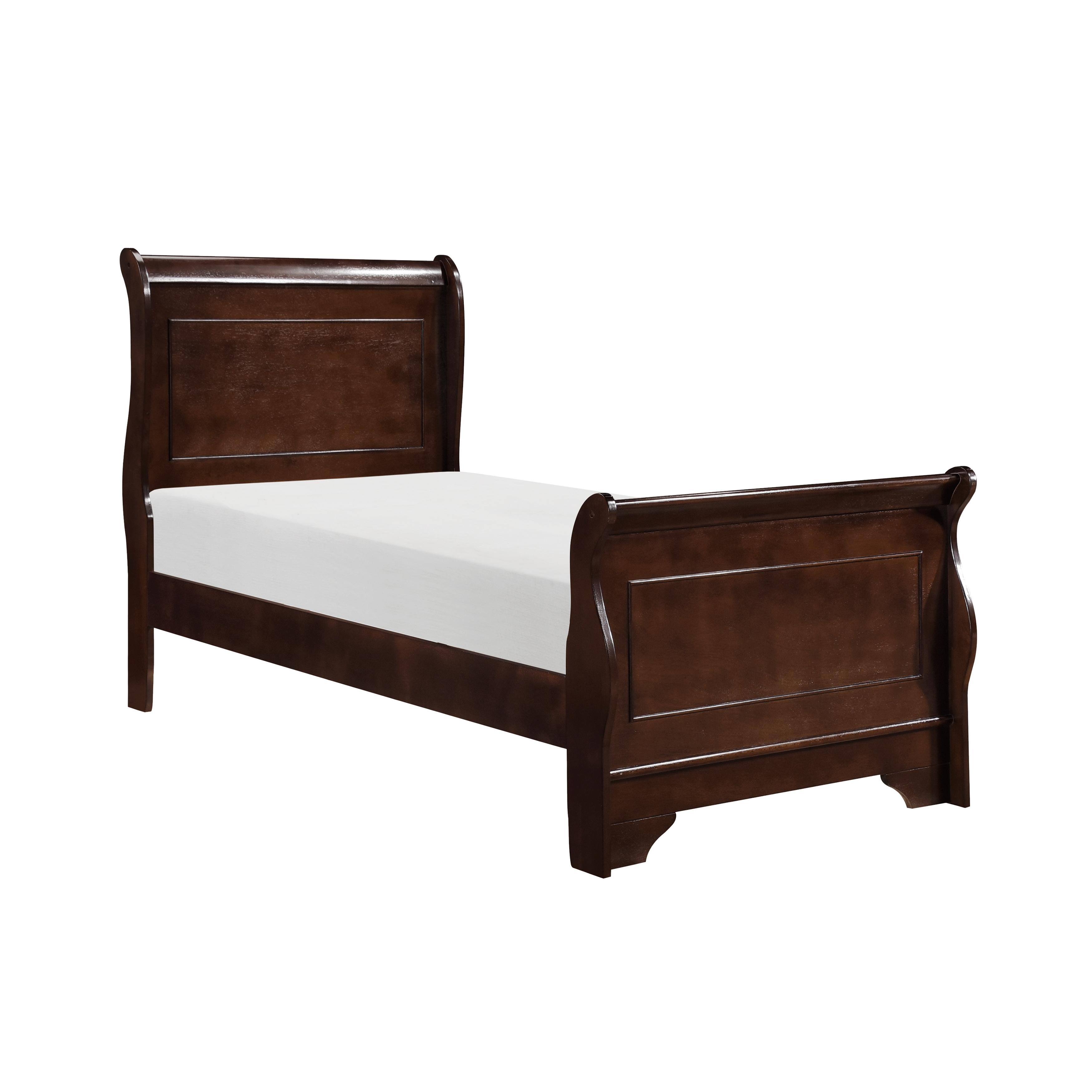Modern Bed 1856T-1* Abbeville 1856T-1* in Cherry 