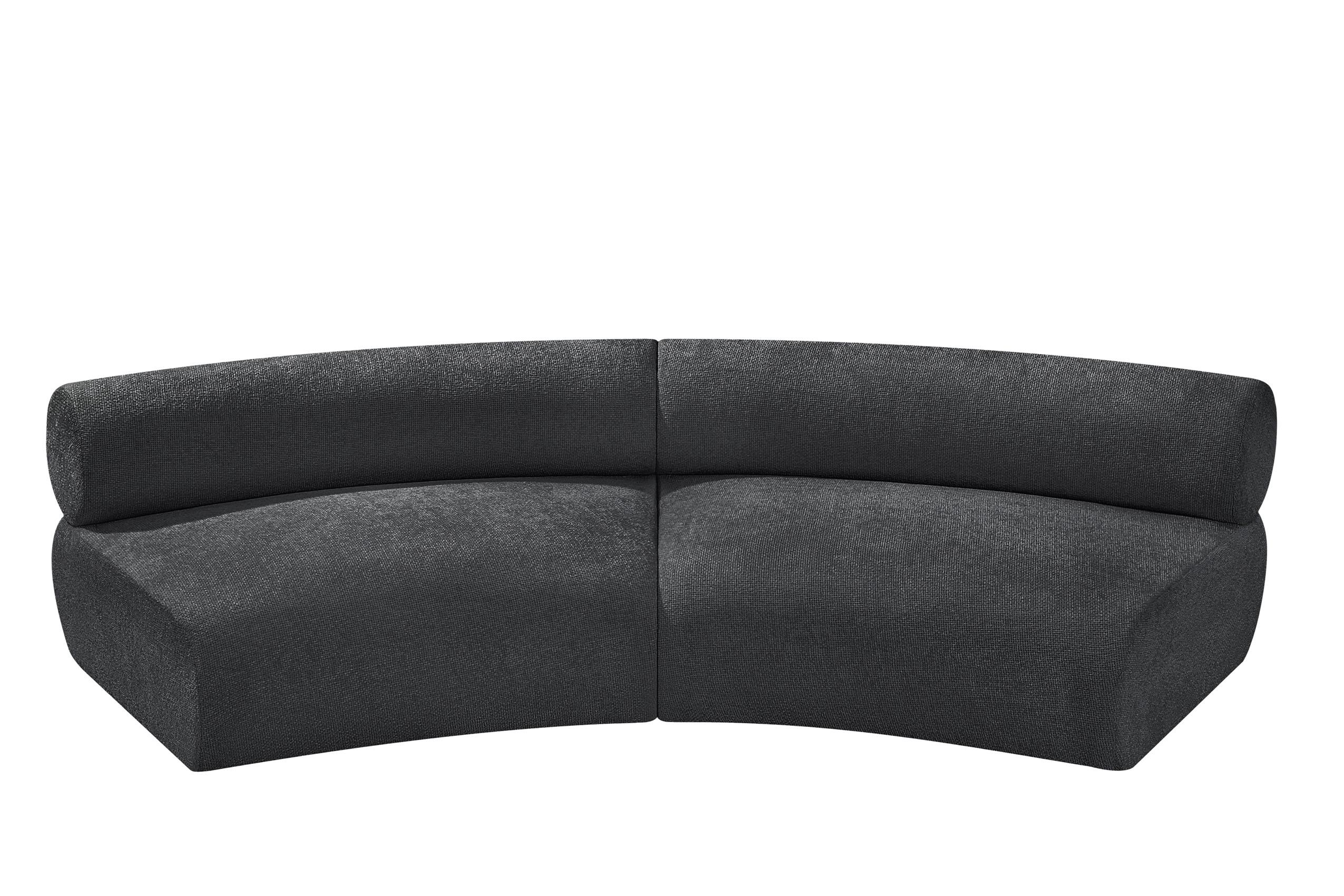 

        
Meridian Furniture Bale 114Grey-S2A Modular Sectional Sofa Charcoal Grey Chenille 094308304175
