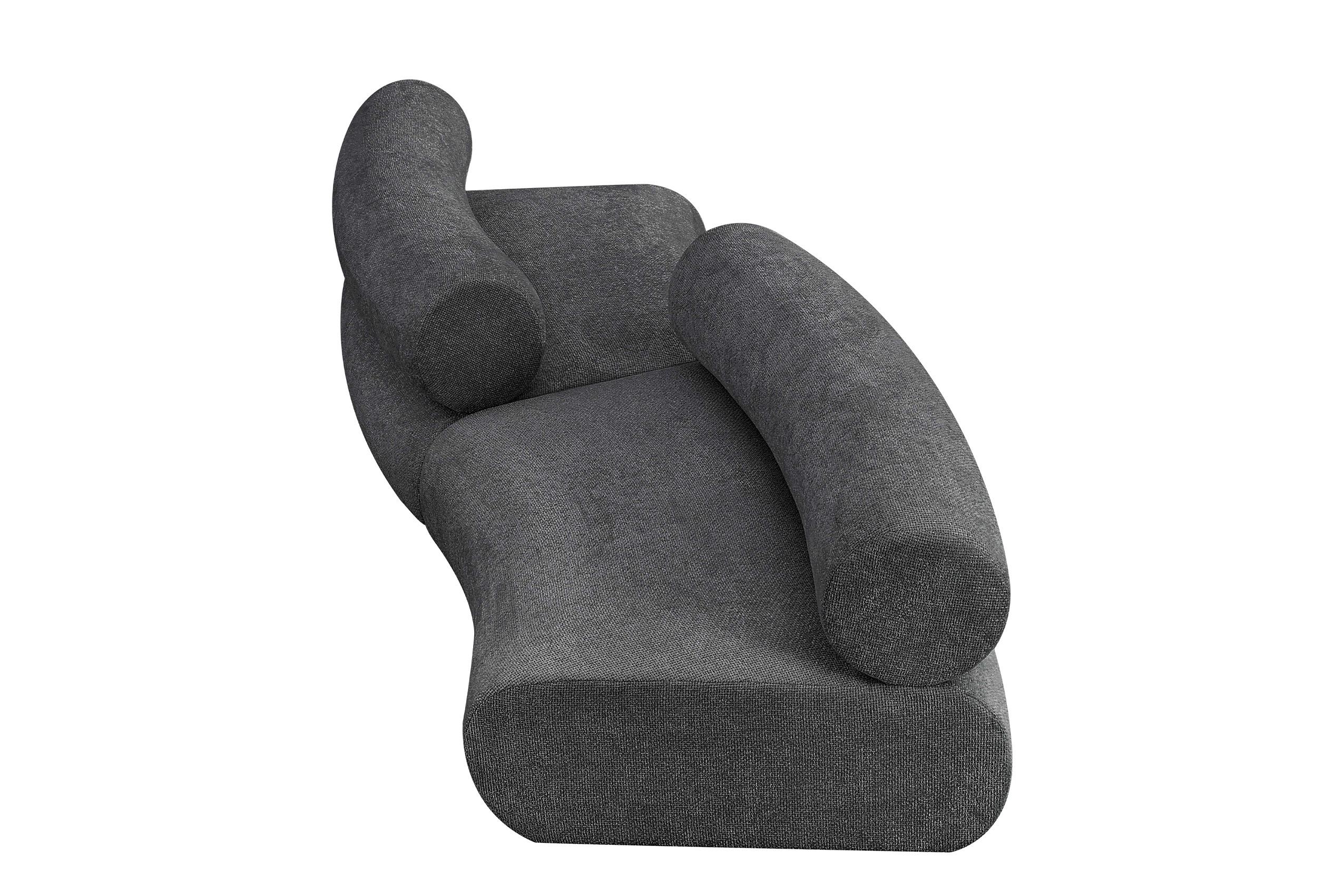 

    
114Grey-S2B Meridian Furniture Modular Sectional Sofa
