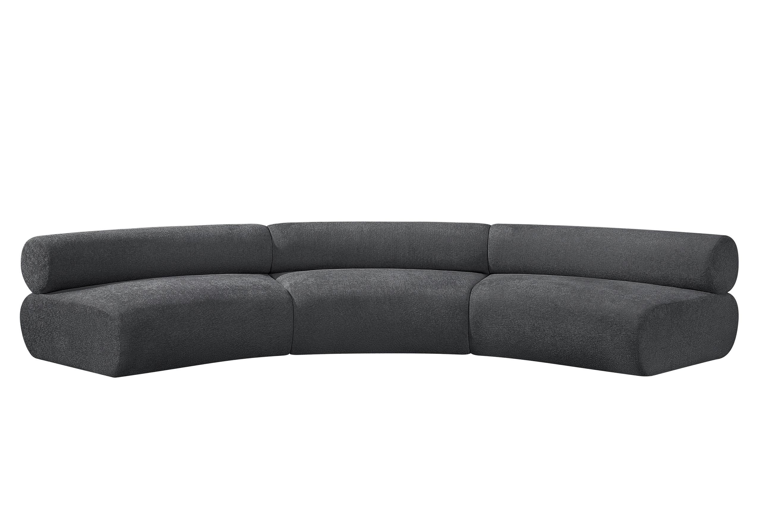 

    
114Grey-S3A Meridian Furniture Modular Sectional Sofa
