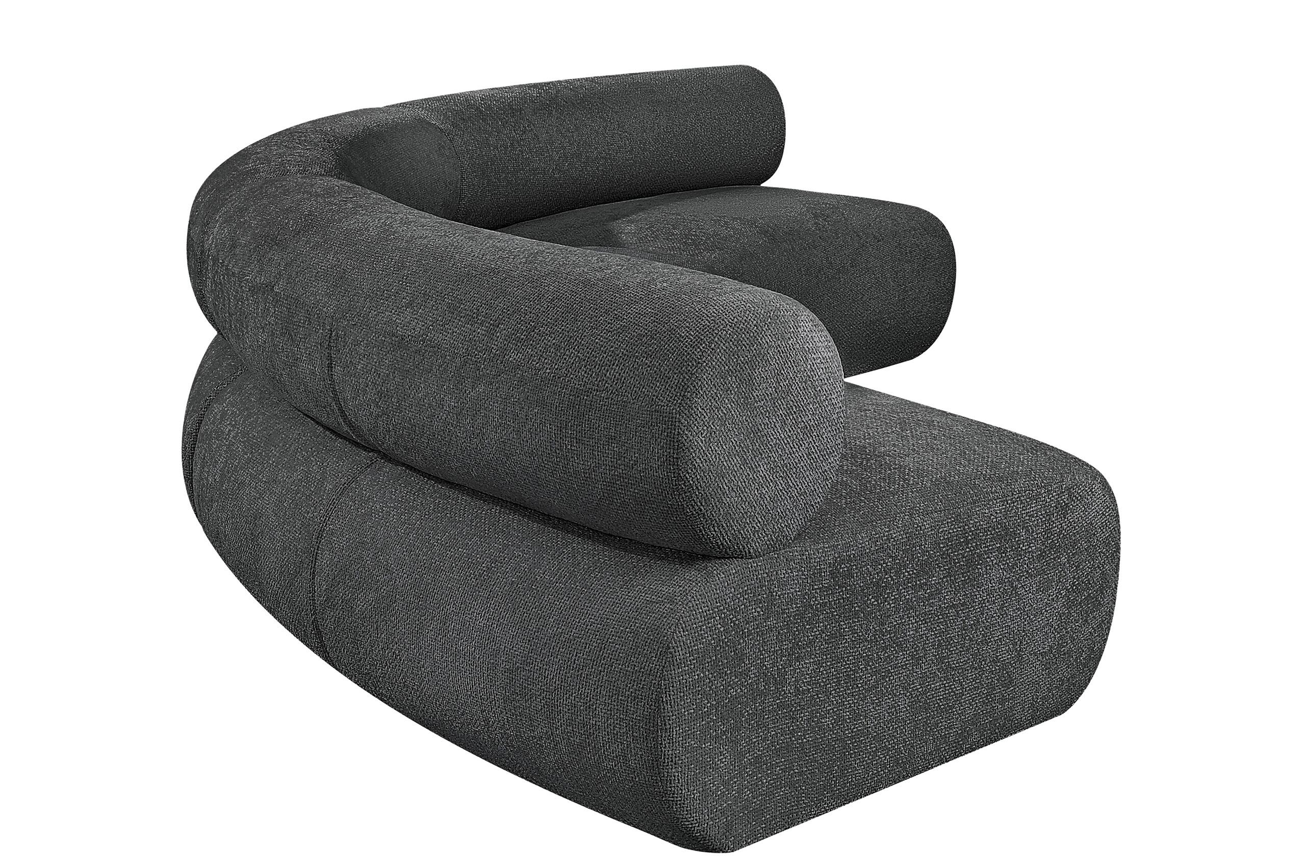 

        
Meridian Furniture Bale 114Grey-S3A Modular Sectional Sofa Charcoal Grey Chenille 094308304250
