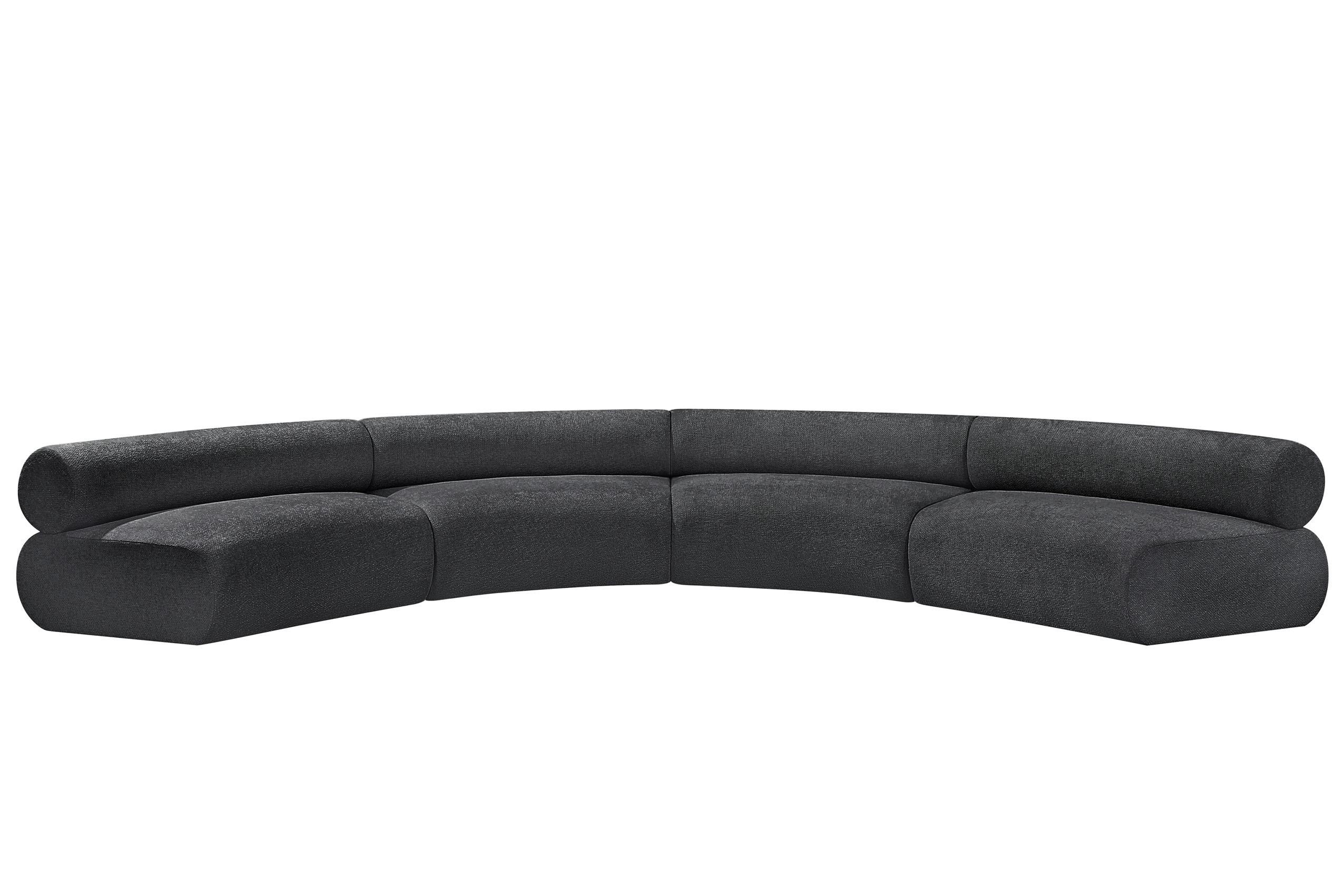 

    
114Grey-S4A Meridian Furniture Modular Sectional Sofa
