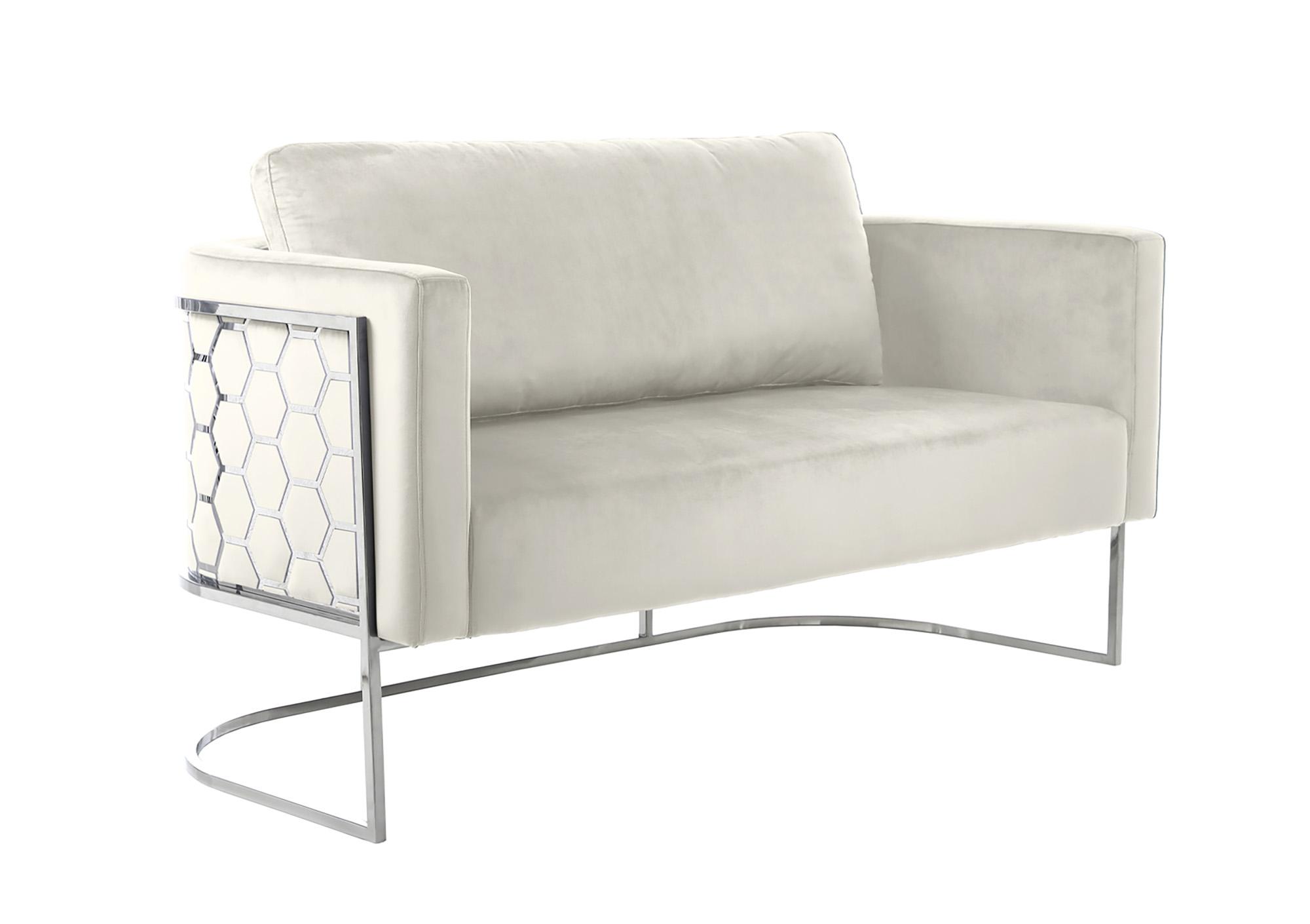 

    
Meridian Furniture CASA 691Cream-S-Set-2 Sofa Set Chrome/Cream 691Cream-S-Set-2
