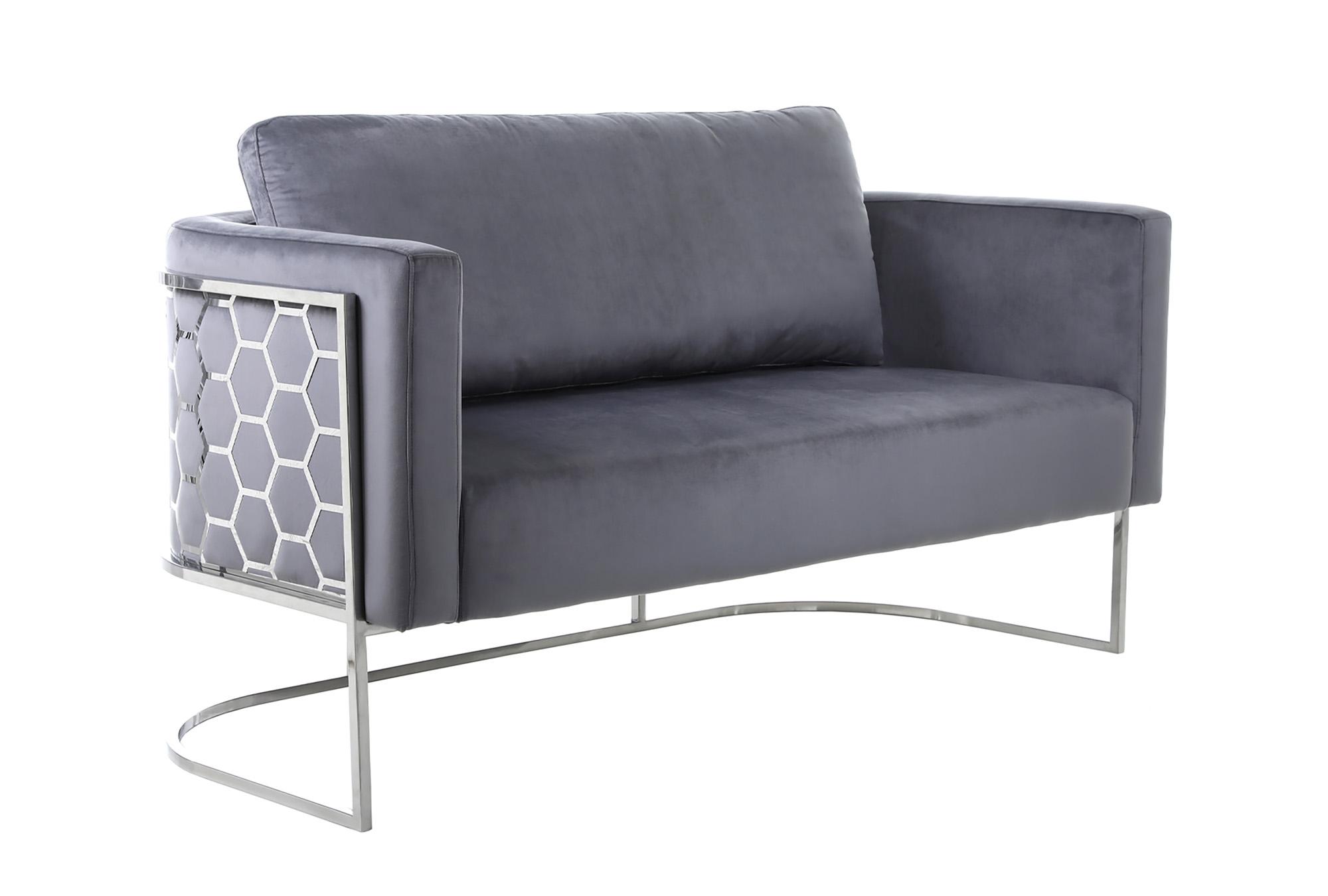 

    
Meridian Furniture CASA 691Grey-S-Set-2 Sofa Set Chrome/Gray 691Grey-S-Set-2
