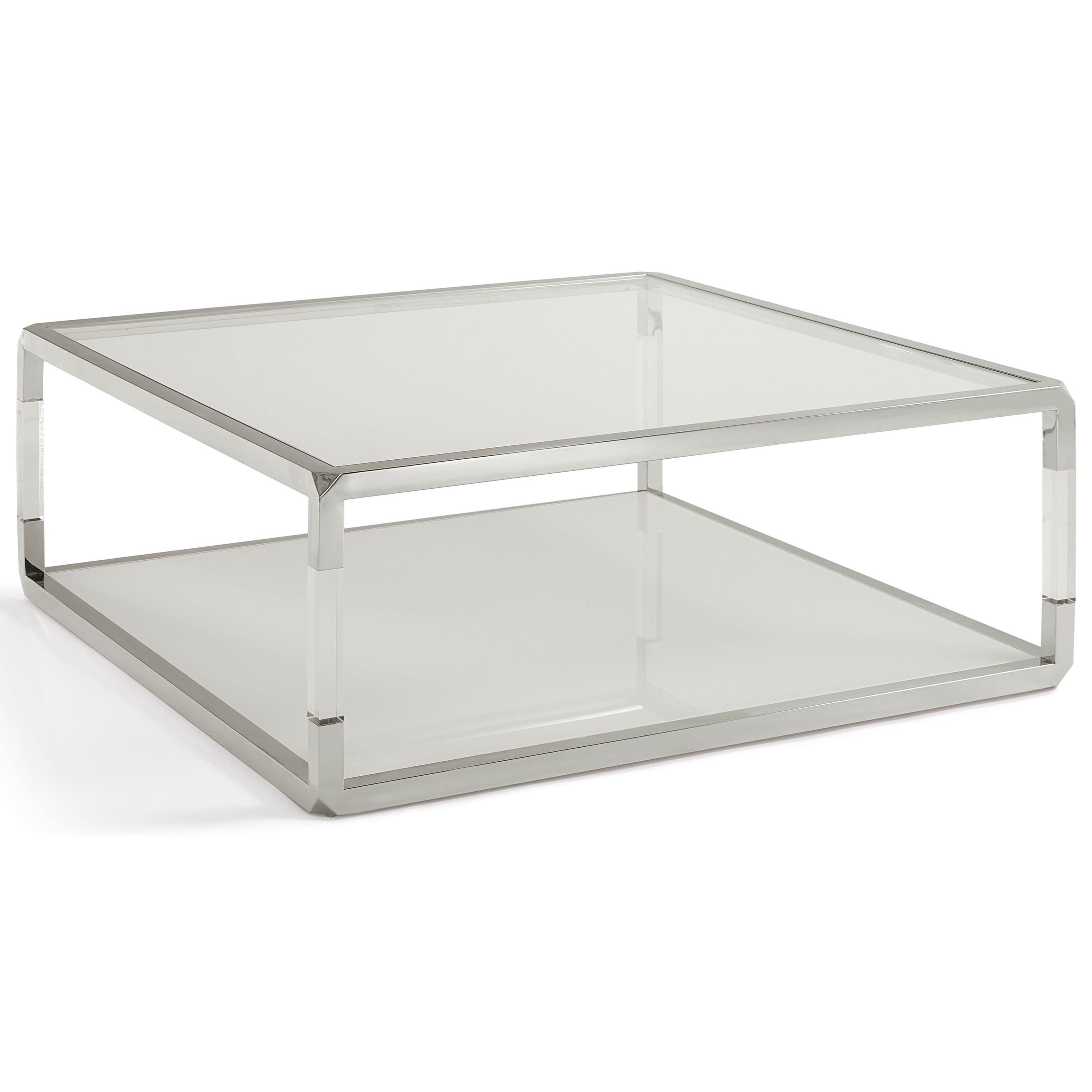 

    
Glam Coffee Table Set 3Pcs with Glass Top Modern JASPER by Modus Furniture
