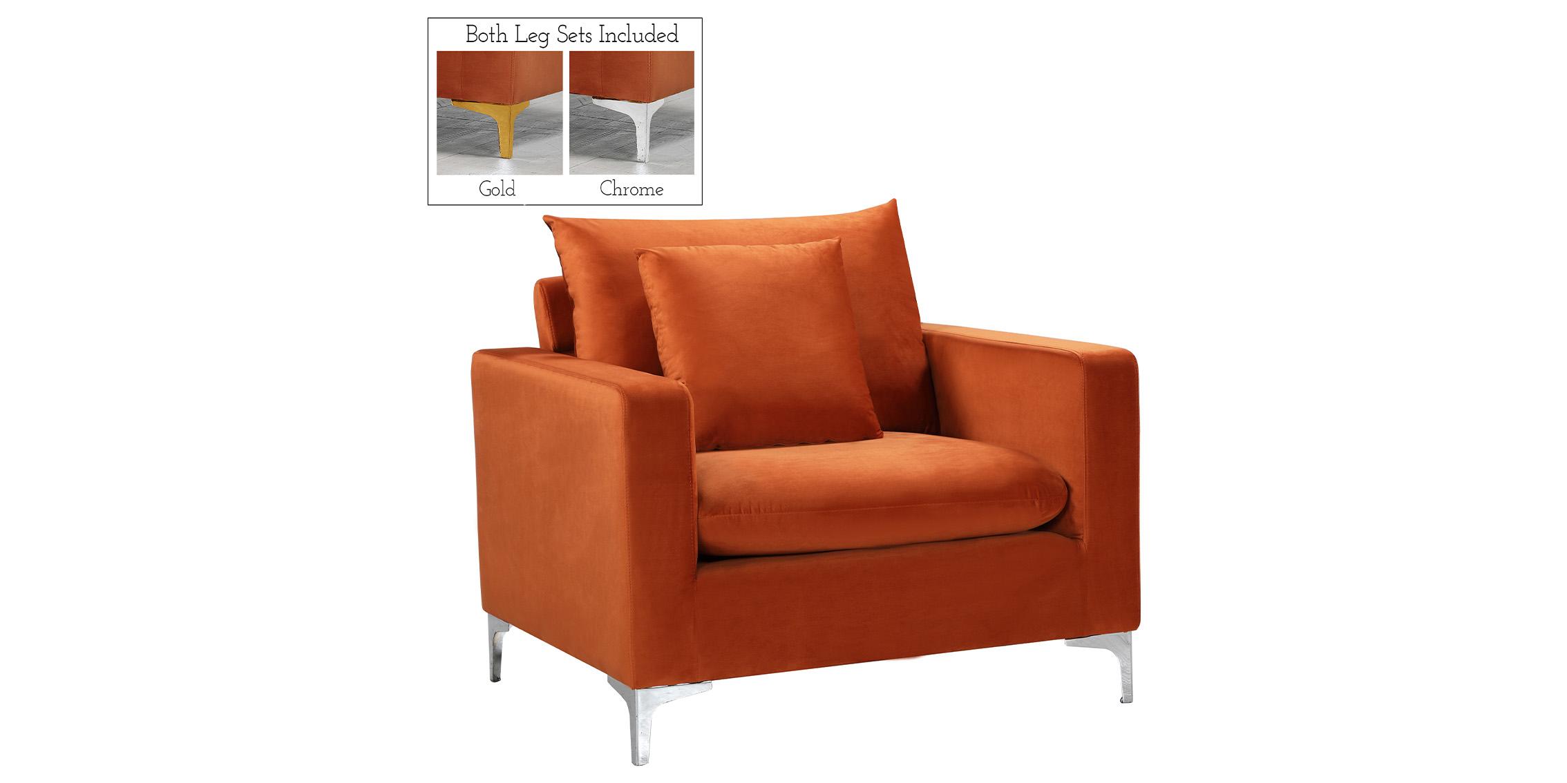

    
633Cognac-C-Set-2 Meridian Furniture Arm Chair Set
