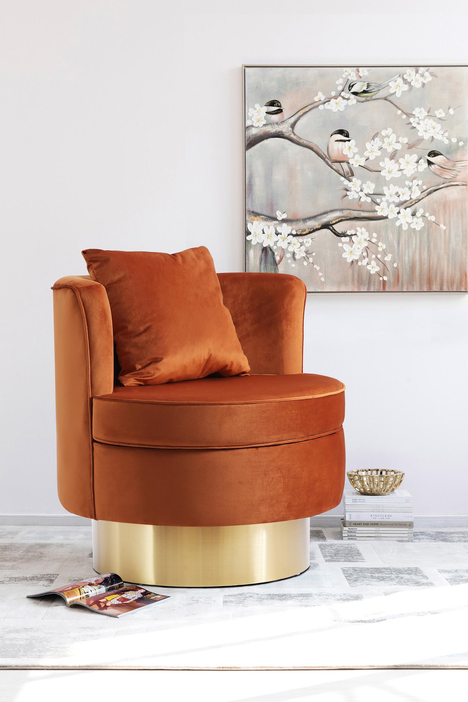 

    
Meridian Furniture KENDRA 576Cognac Arm Chair Cognac 576Cognac
