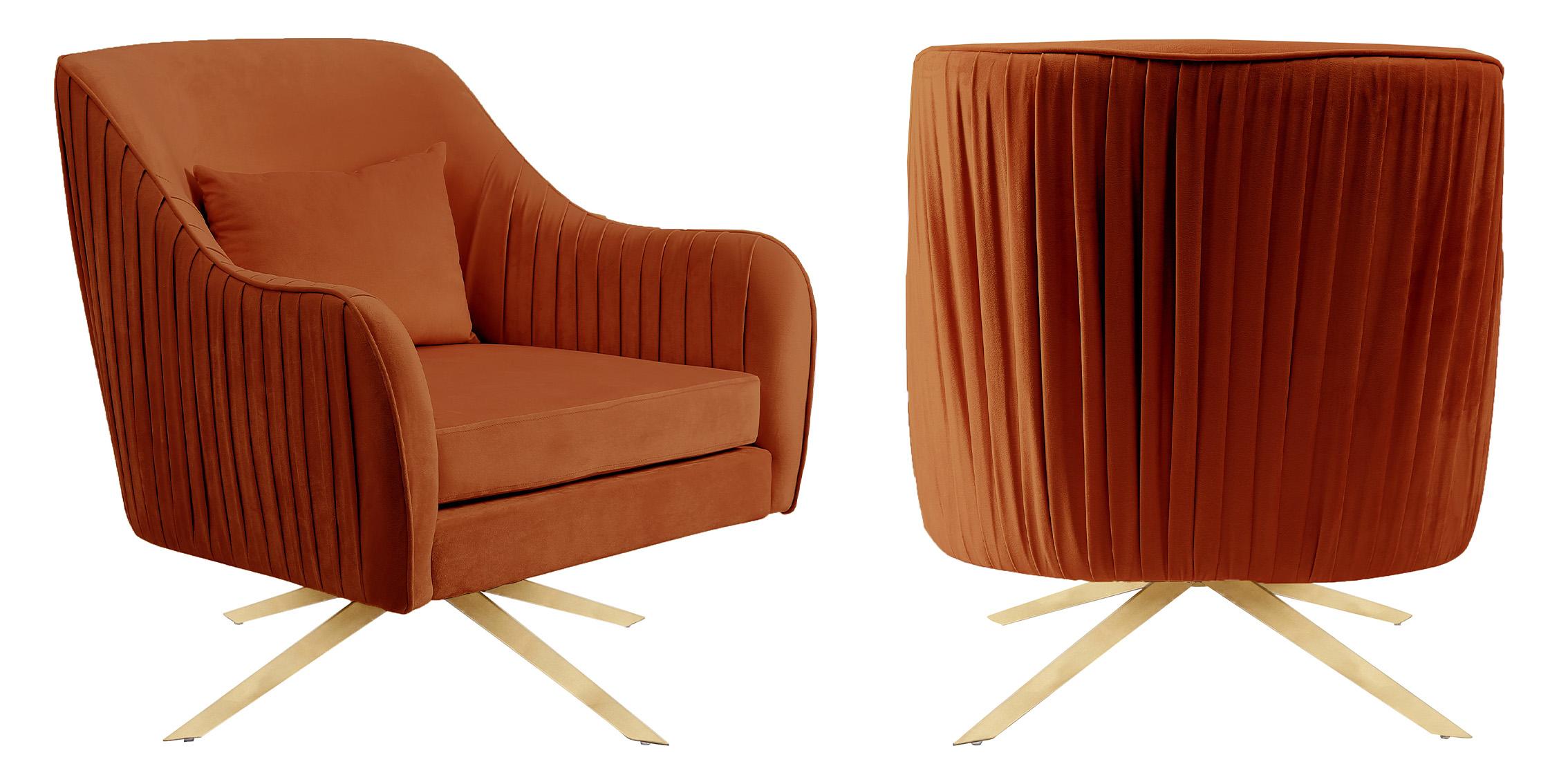 

        
704831400458Glam Cognac Velvet Swivel Chair PALOMA 585Cognac Meridian Contemporary Modern

