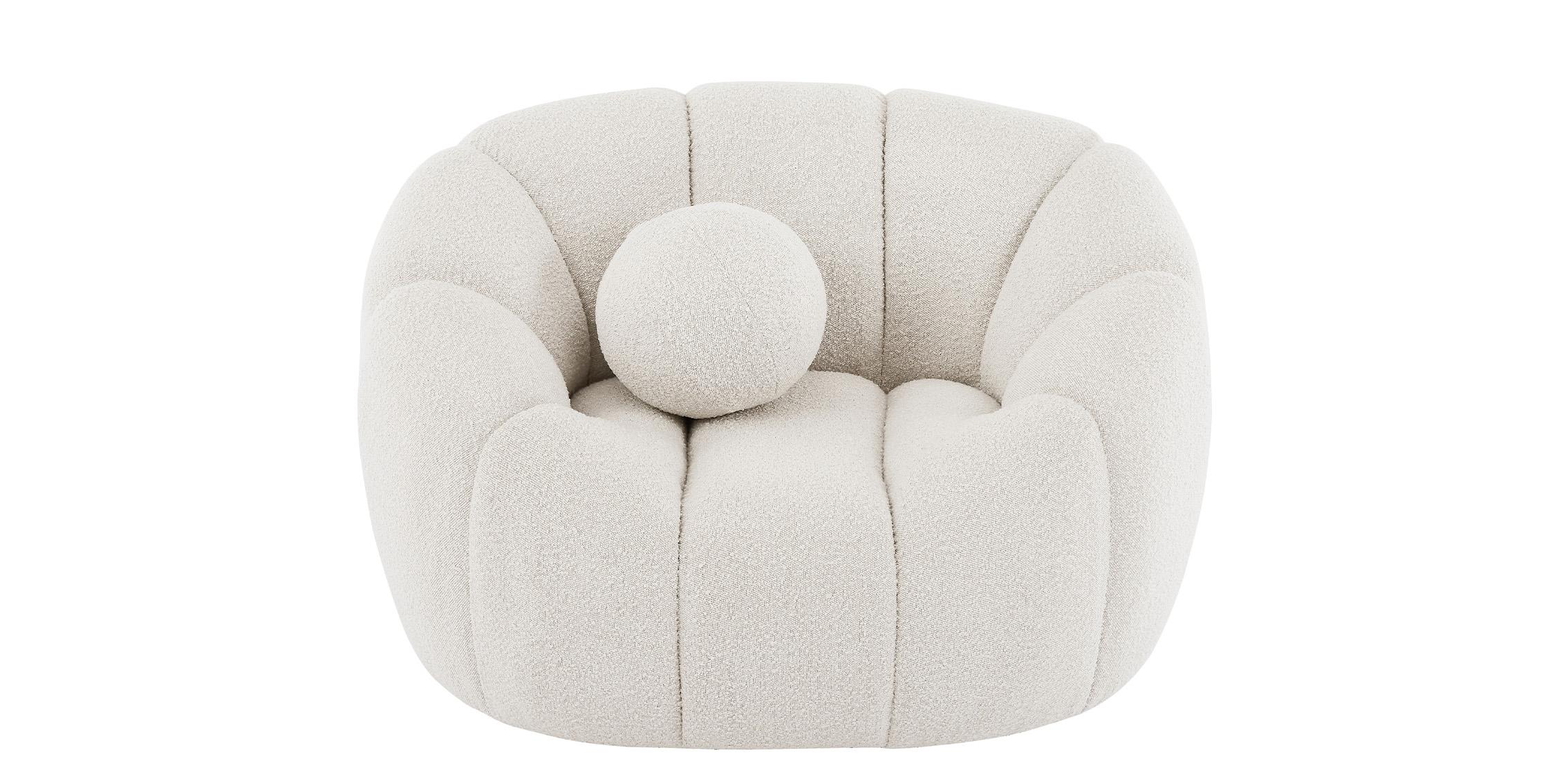 

        
Meridian Furniture ELIJAH 644Cream-C Arm Chair Cream Boucle Fabric 094308266251
