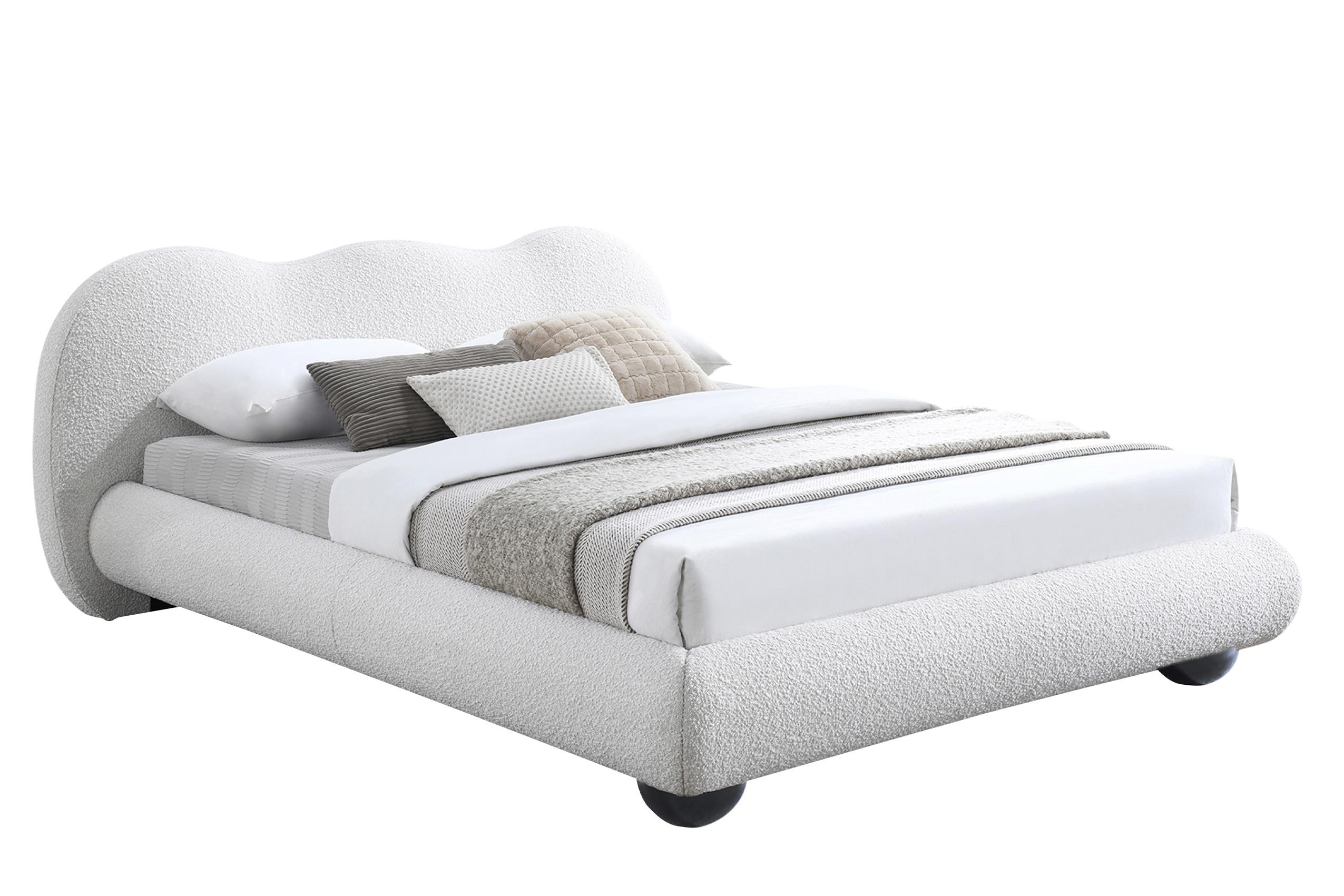 

        
Meridian Furniture HydeCream-F Platform Bed Cream Boucle 094308306407
