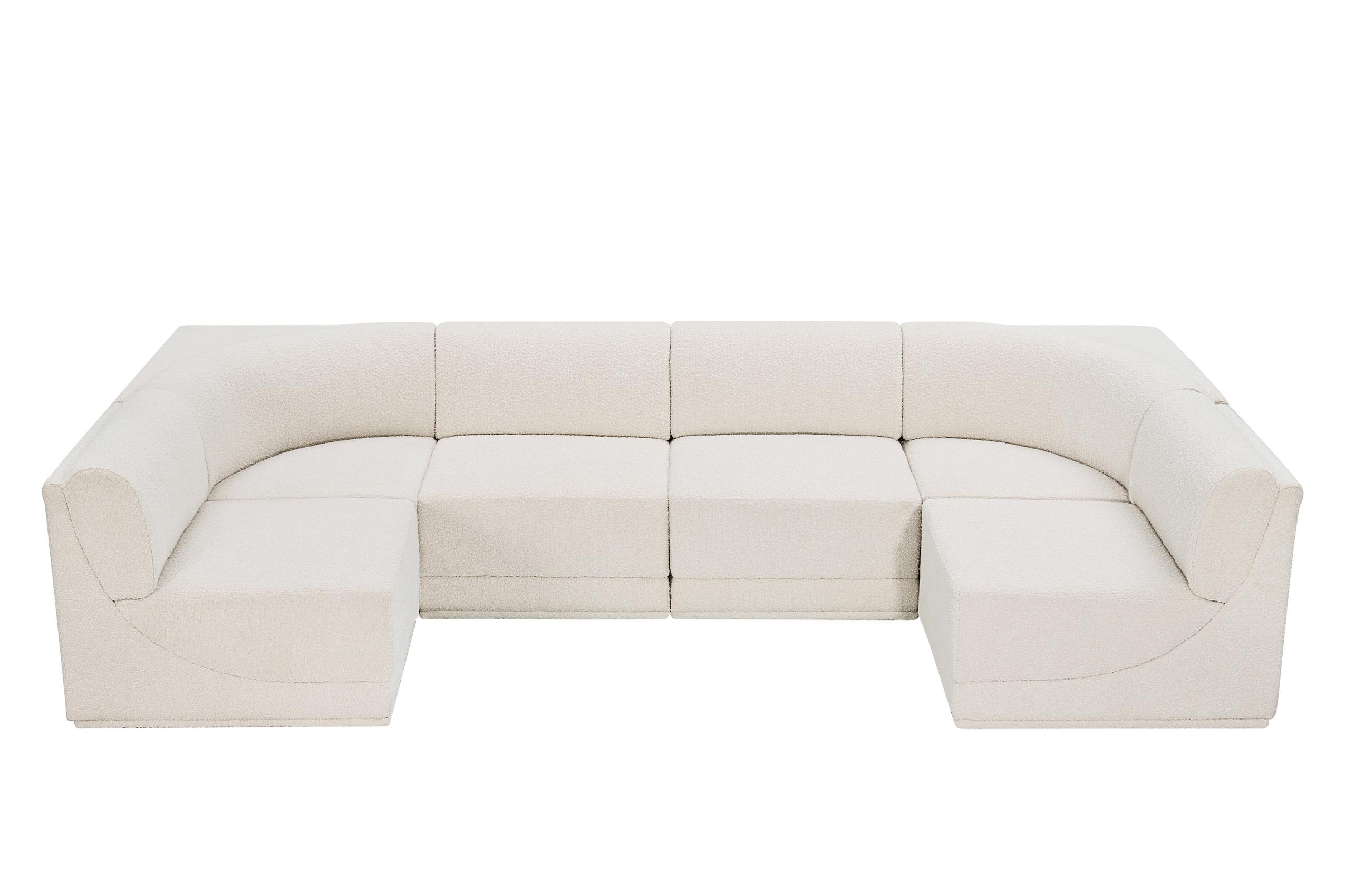 

        
Meridian Furniture Ollie 118Cream-Sec6B Modular Sectional Cream Boucle 094308305769

