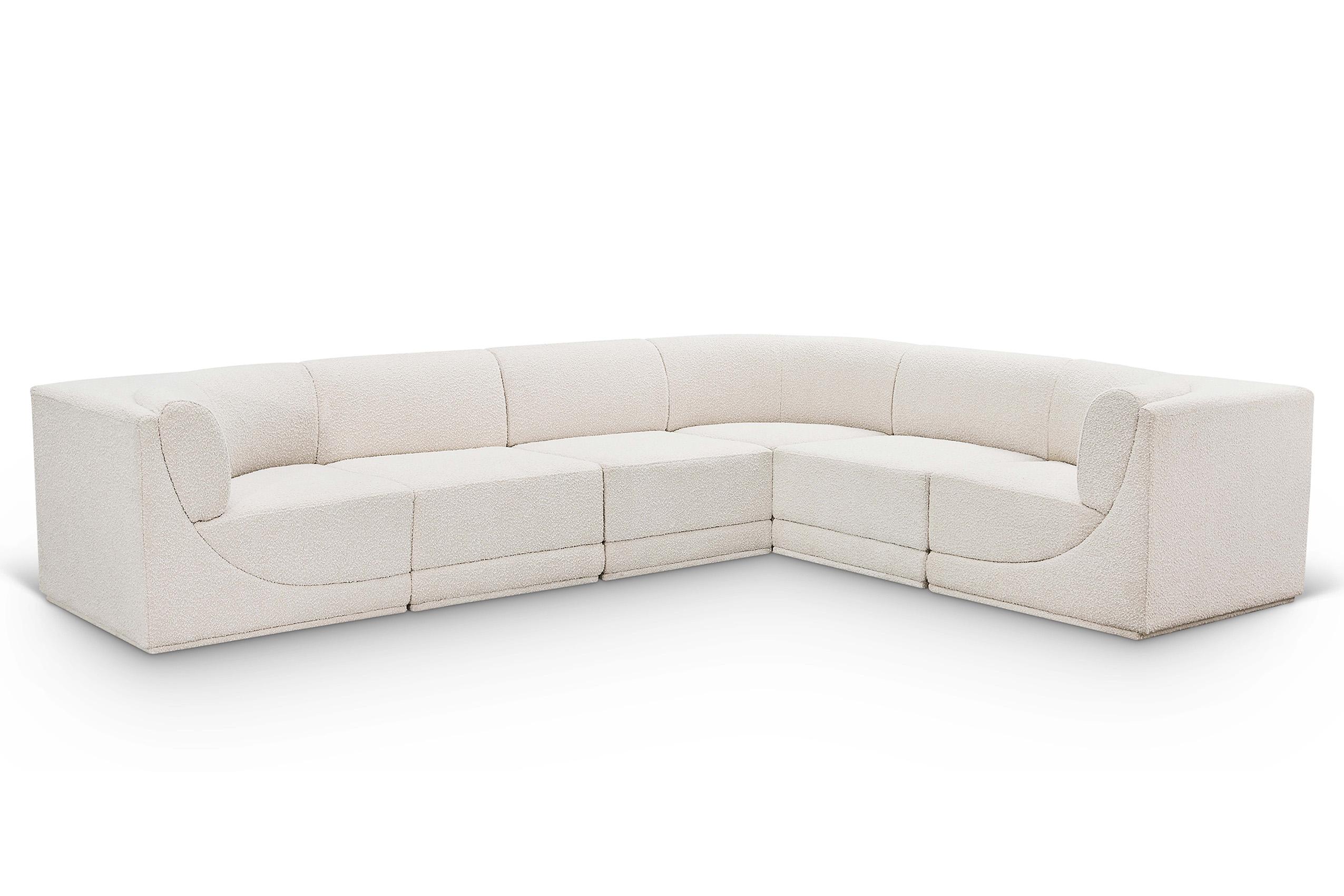 

        
Meridian Furniture Ollie 118Cream-Sec6C Modular Sectional Cream Boucle 094308305813

