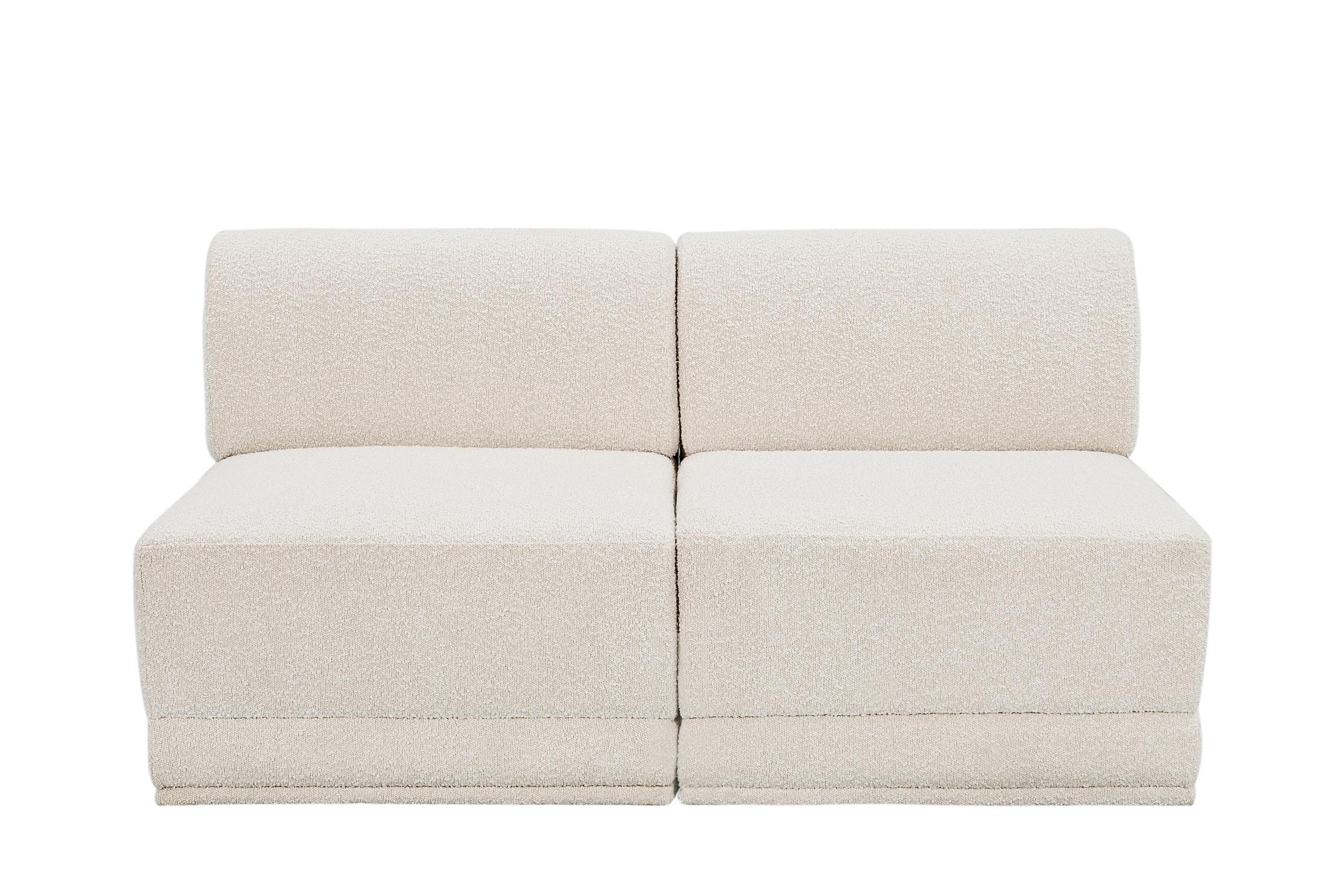 

        
Meridian Furniture Ollie 118Cream-S60 Modular Sofa Cream Boucle 094308305219
