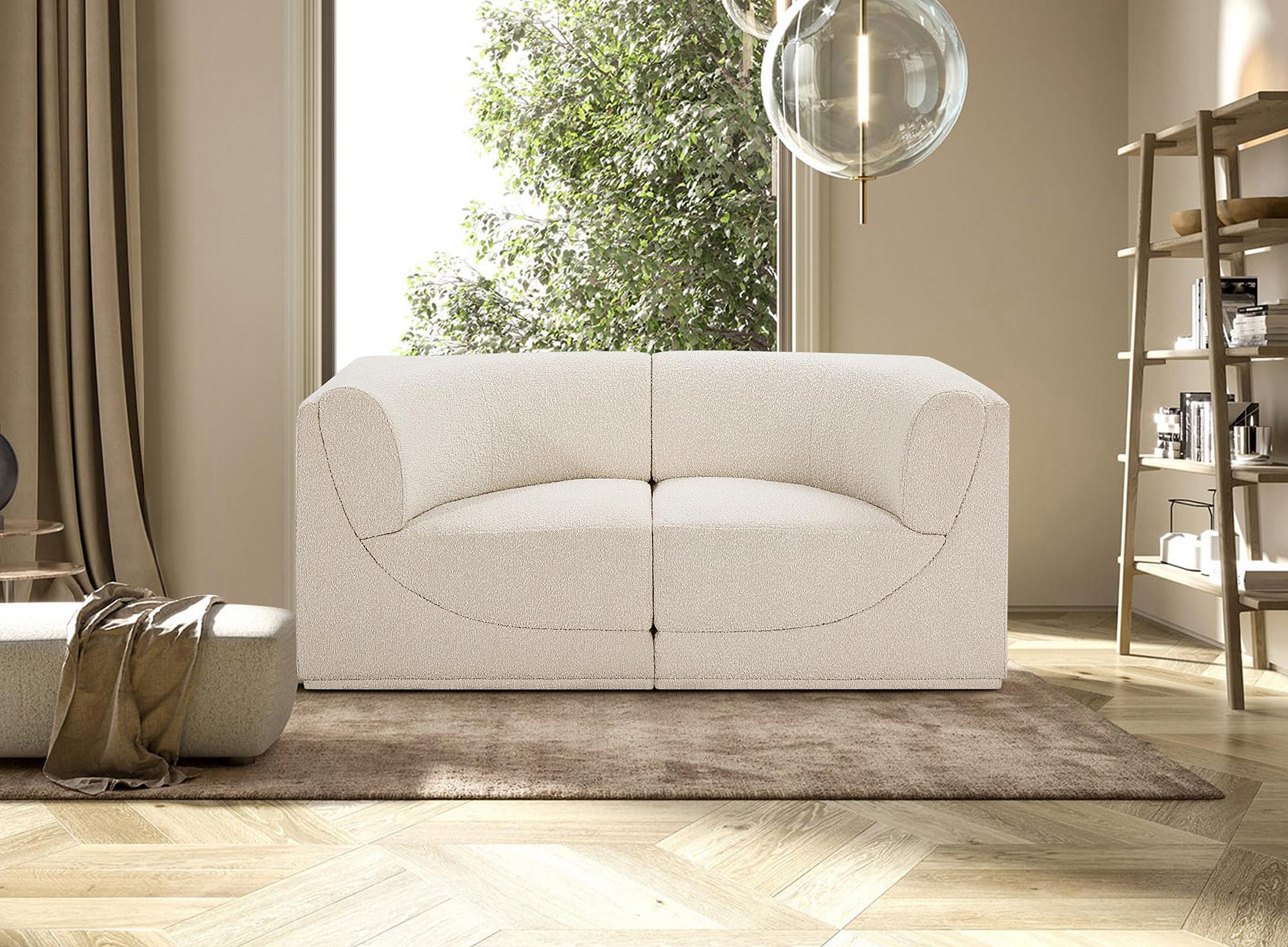 

    
Glam Cream Boucle Modular Sofa Ollie 118Cream-S68 Meridian Contemporary Modern
