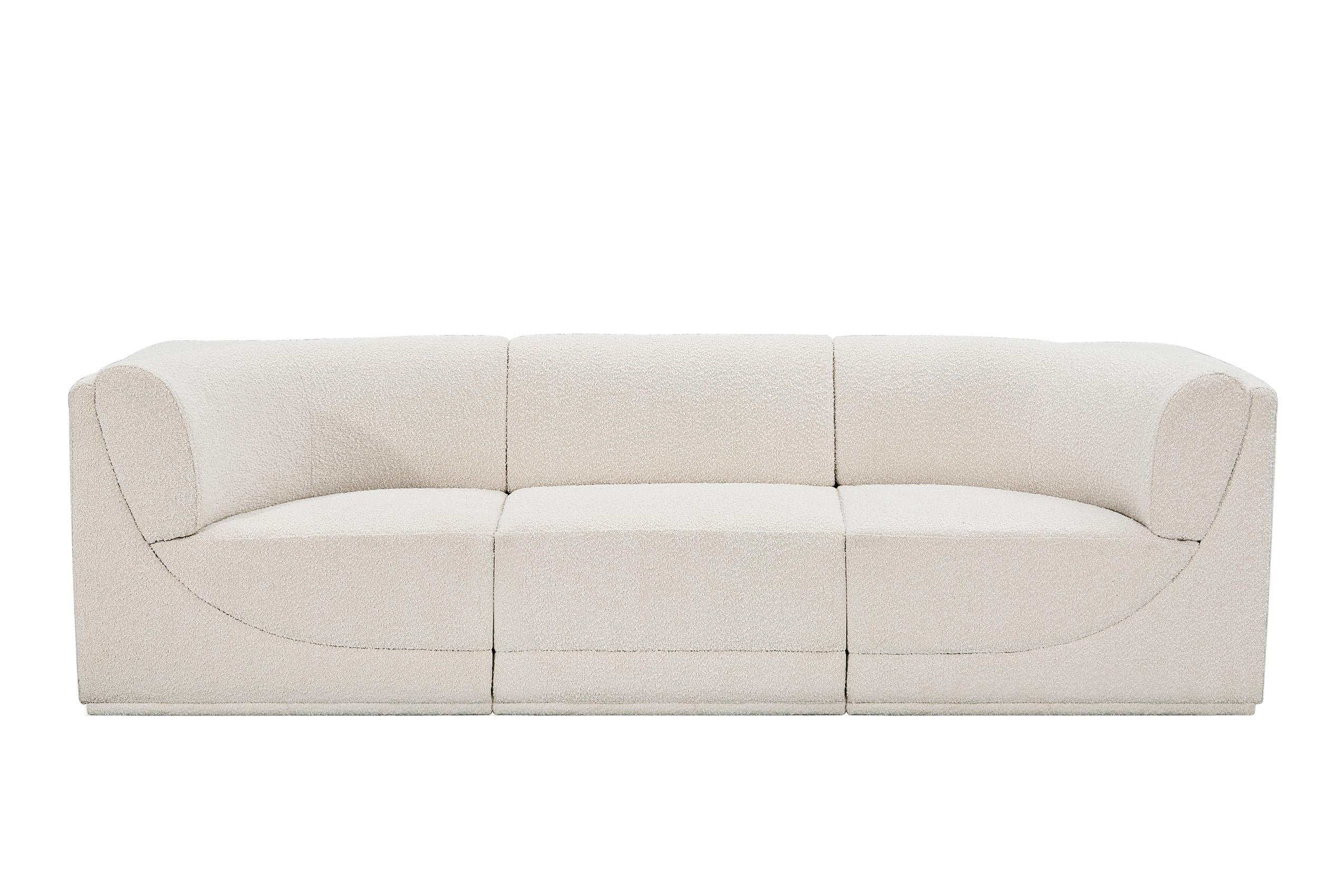 

        
Meridian Furniture Ollie  118Cream-S98 Modular Sofa Cream Boucle 094308305363
