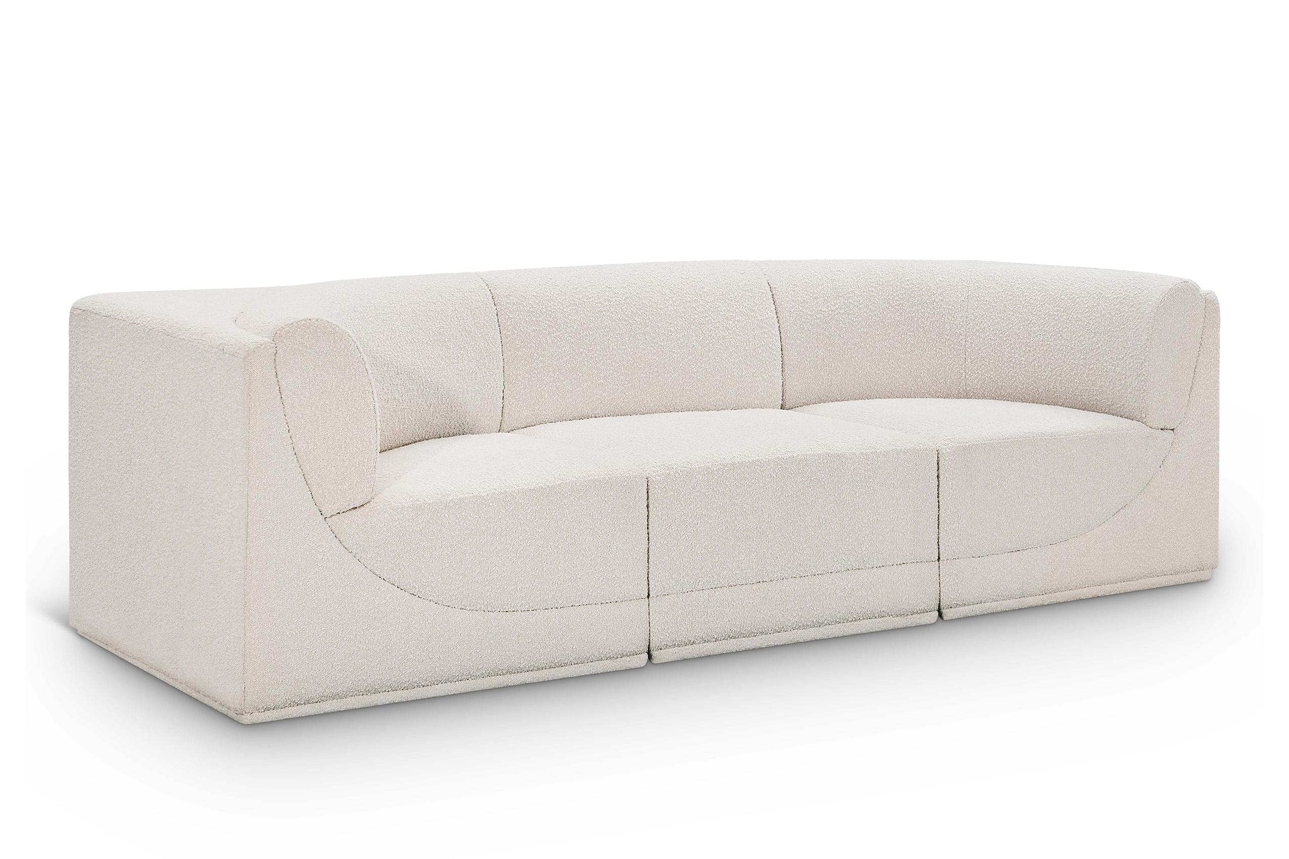Contemporary, Modern Modular Sofa Ollie  118Cream-S98 118Cream-S98 in Cream 