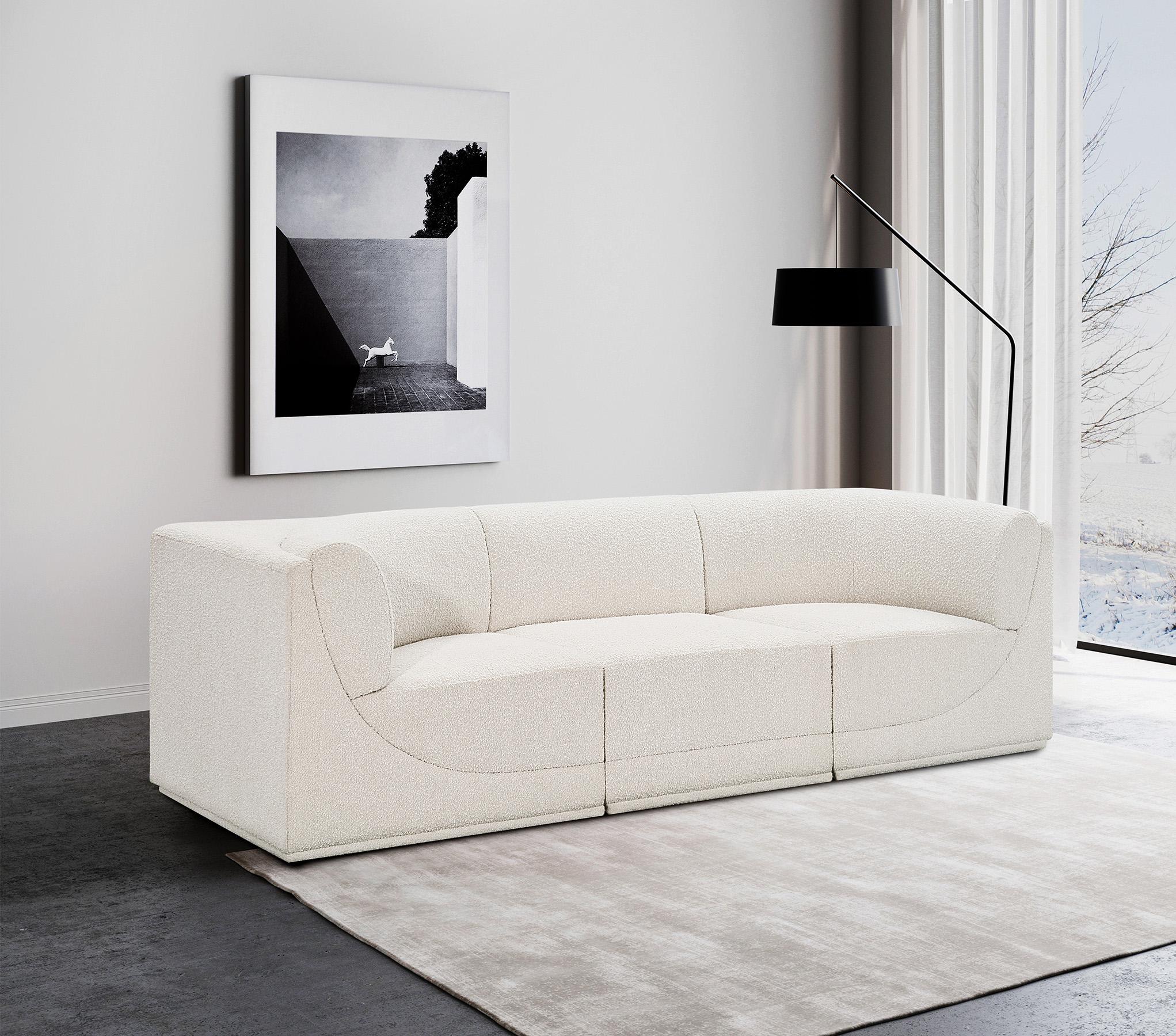 

    
Glam Cream Boucle Modular Sofa Ollie 118Cream-S98 Meridian Contemporary Modern
