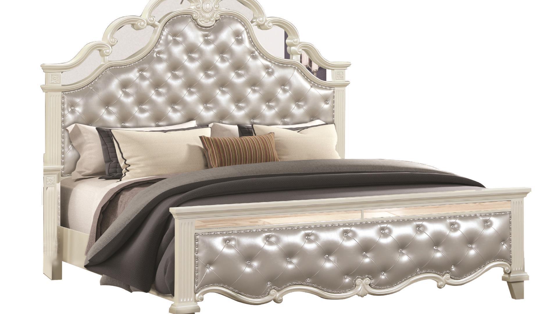 

    
Galaxy Home Furniture MILAN Panel Bed Cream MILAN-CR-Q
