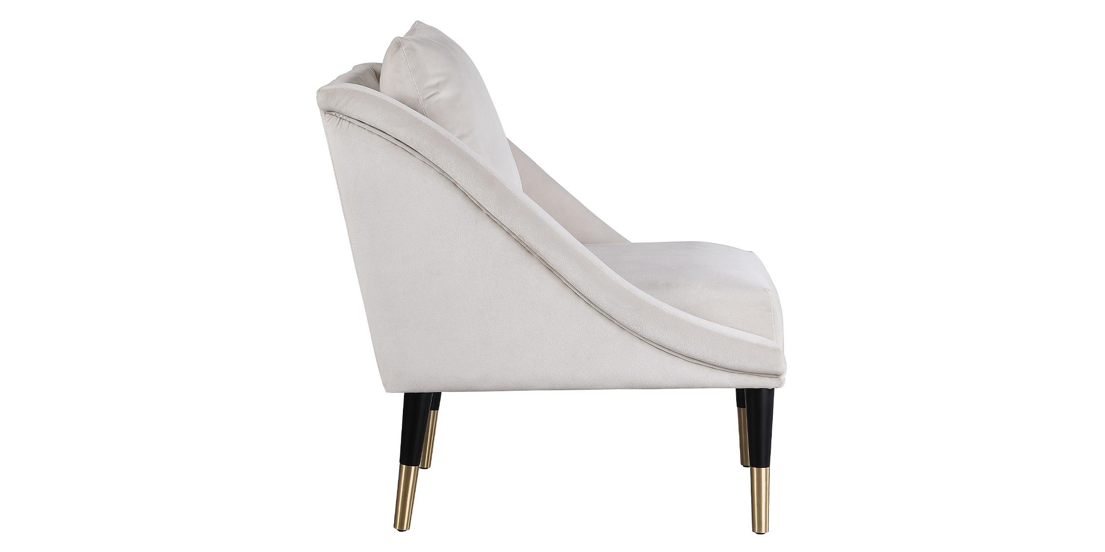 

        
Meridian Furniture ELEGANTE 517Cream-C Accent Chair Cream Velvet 753359809670
