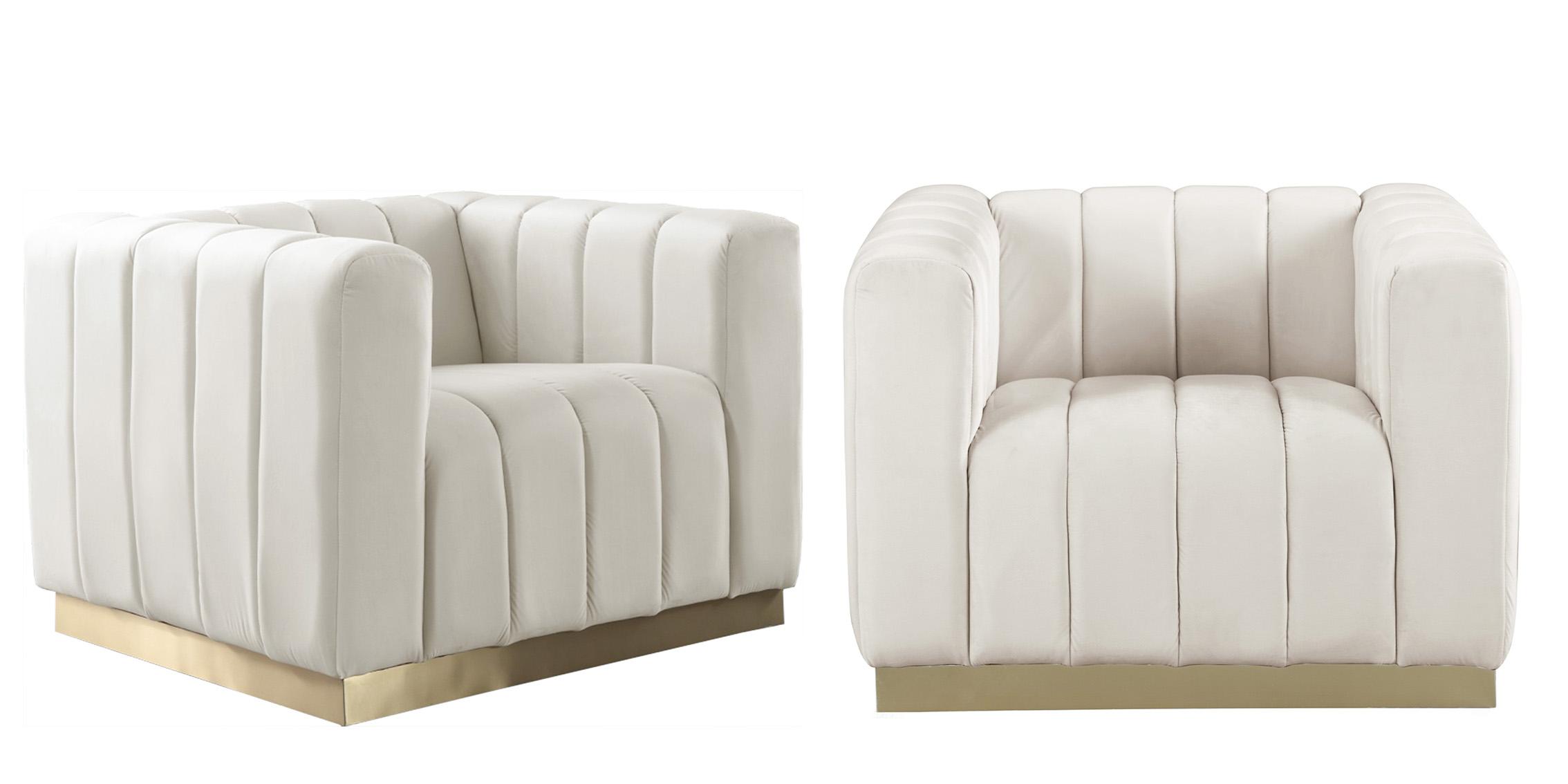 

    
Meridian Furniture MARLON 603Cream-C-Set-2 Arm Chair Set Cream/Gold 603Cream-C-Set-2

