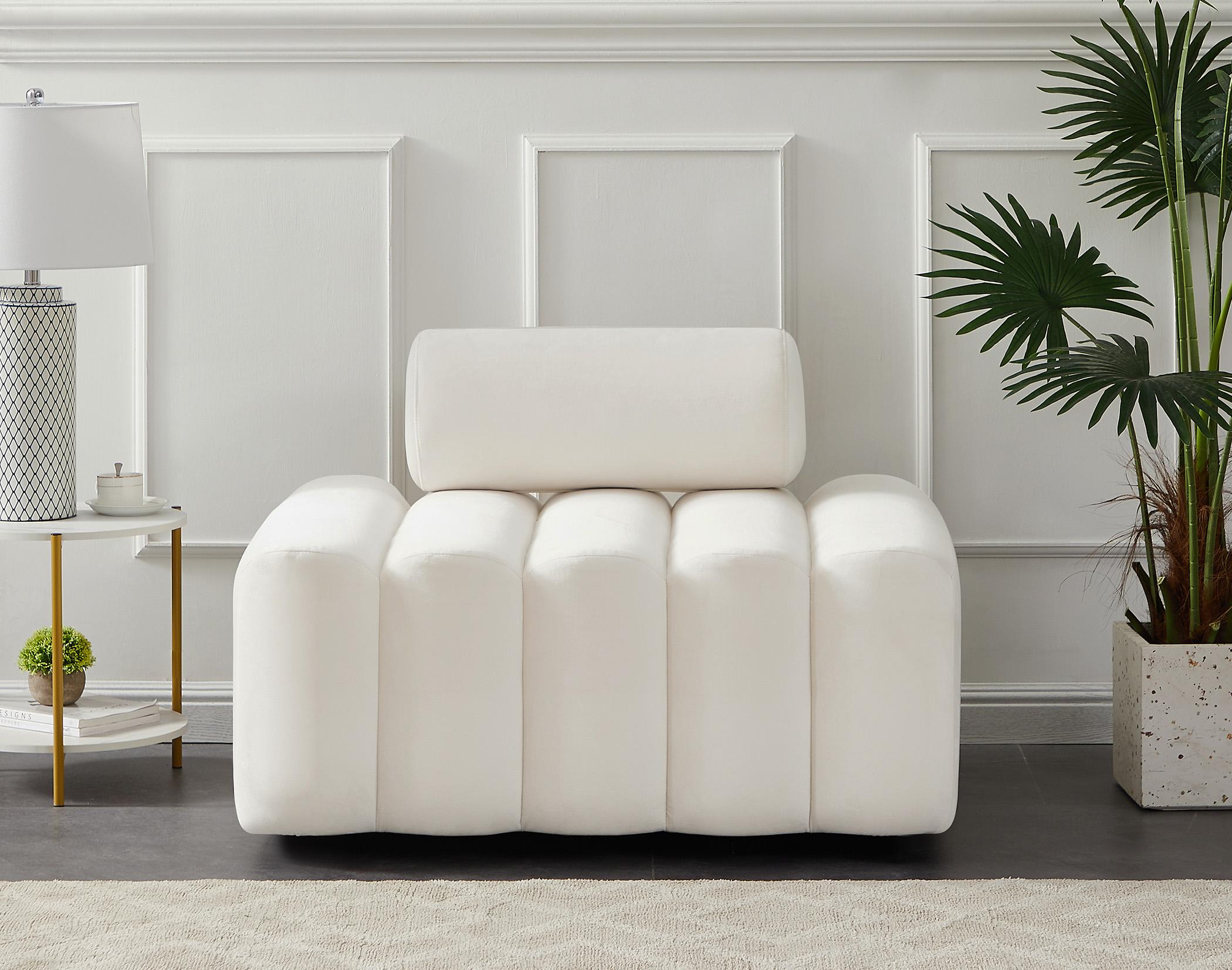 

        
Meridian Furniture Melody 647Cream-S-Set Sofa Set Cream Velvet 094308256184

