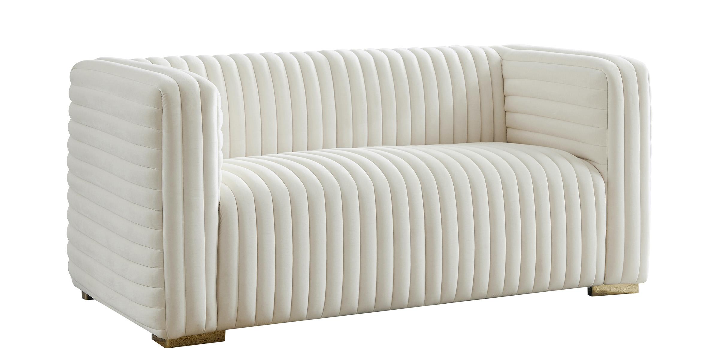 

        
Meridian Furniture Ravish 640Cream-S-Set Sofa Set Cream Velvet 094308256009
