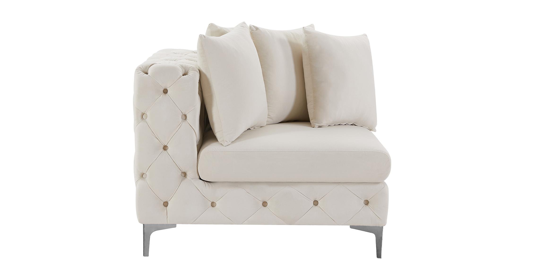 

        
Meridian Furniture TREMBLAY 686Cream-Corner Modular Corner Chair Cream Velvet 94308266053
